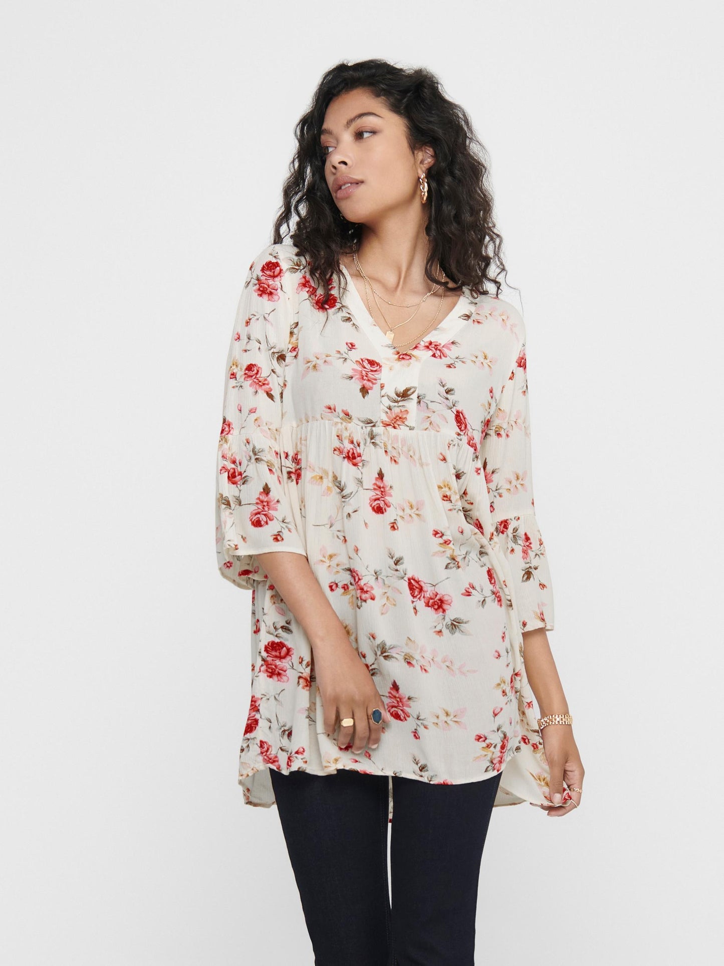ONLVALENCIA LIFE 3/4 TUNIC WVN NOOS