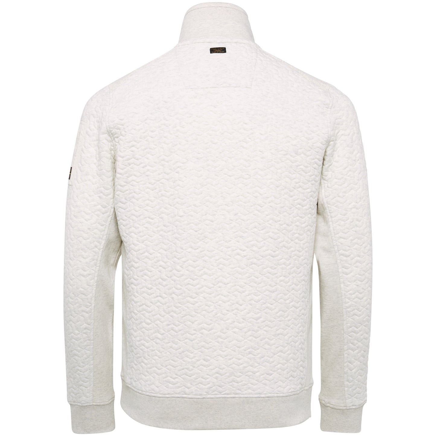 Zip jacket jacquard interlock sweat