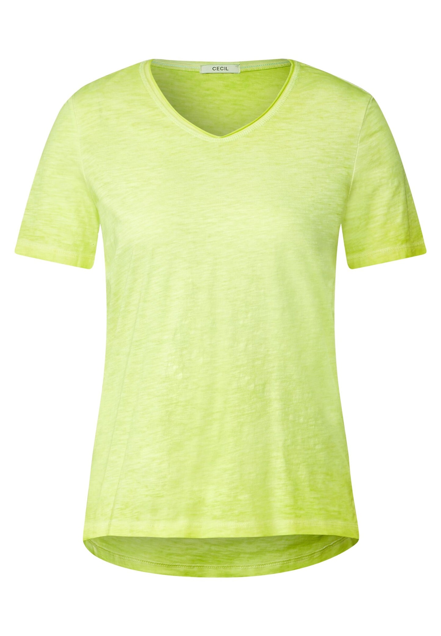 T-Shirt in Unifarbe
