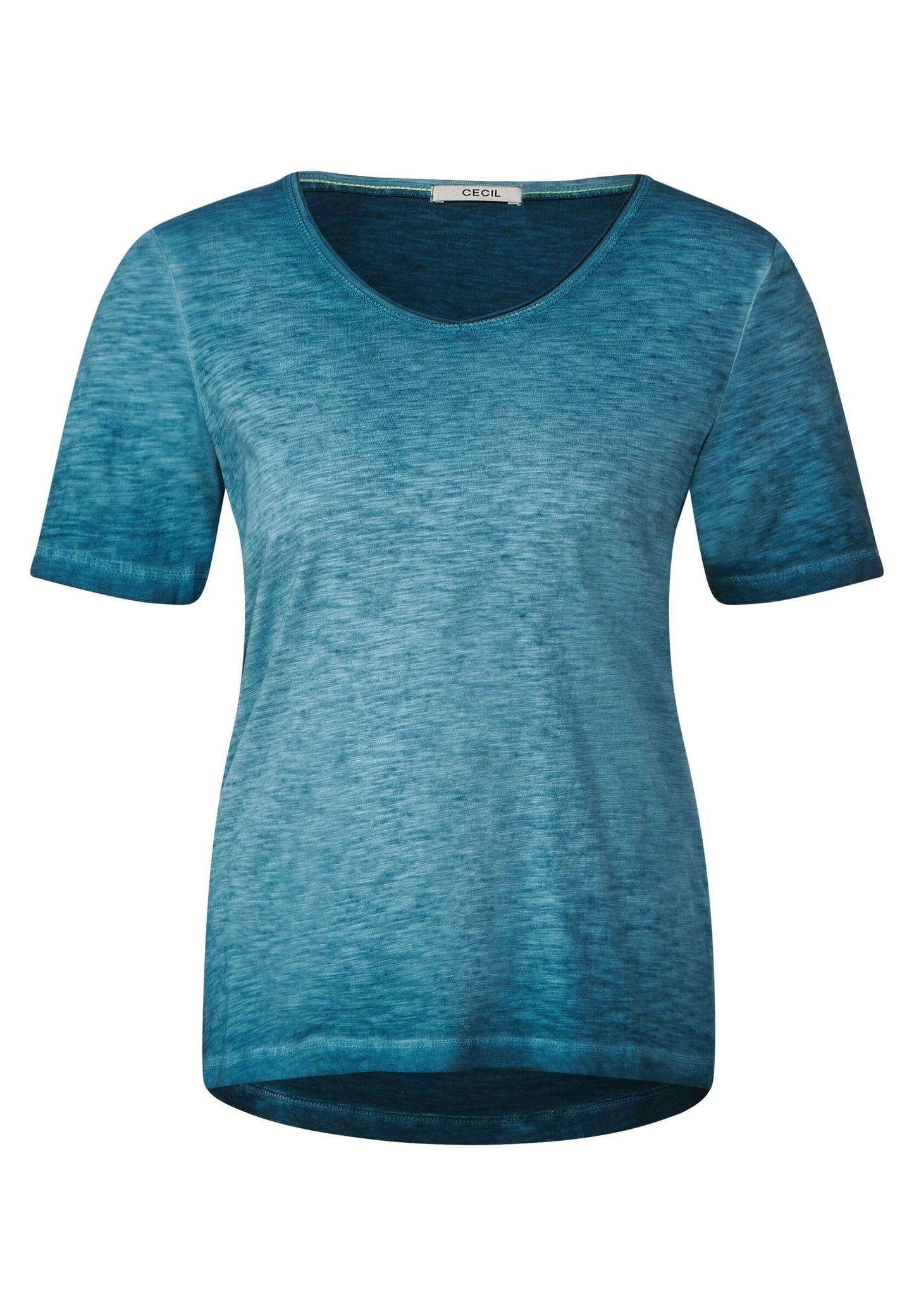 T-Shirt in Unifarbe