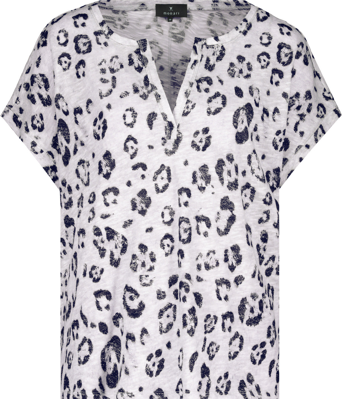 T-Shirt, bambus gemustert