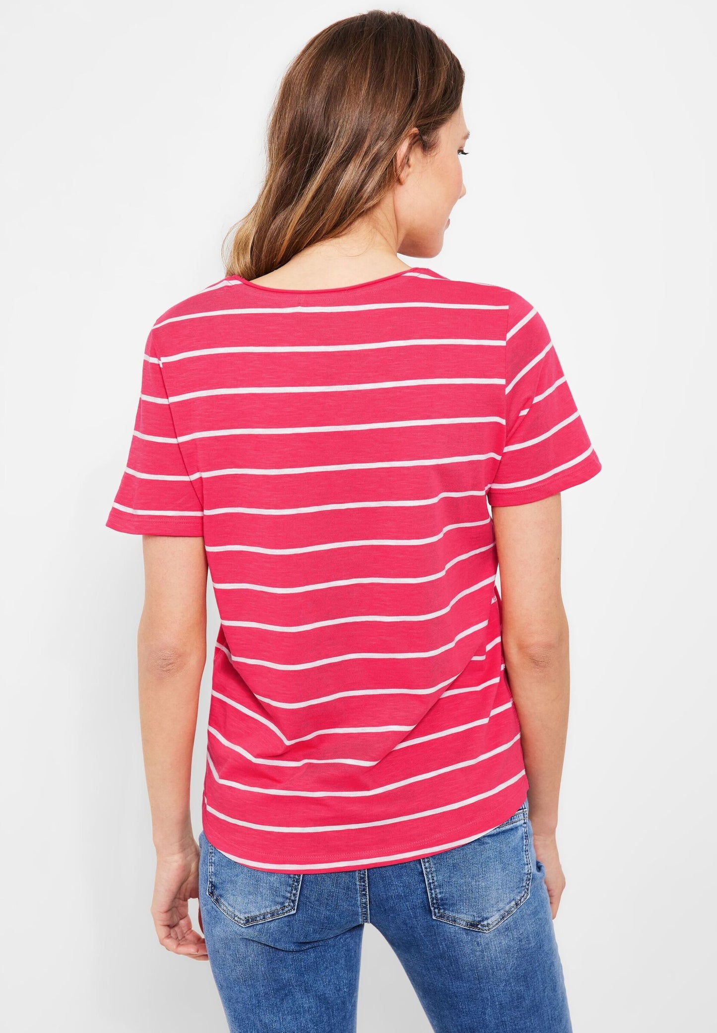T-Shirt mit Streifenmuster