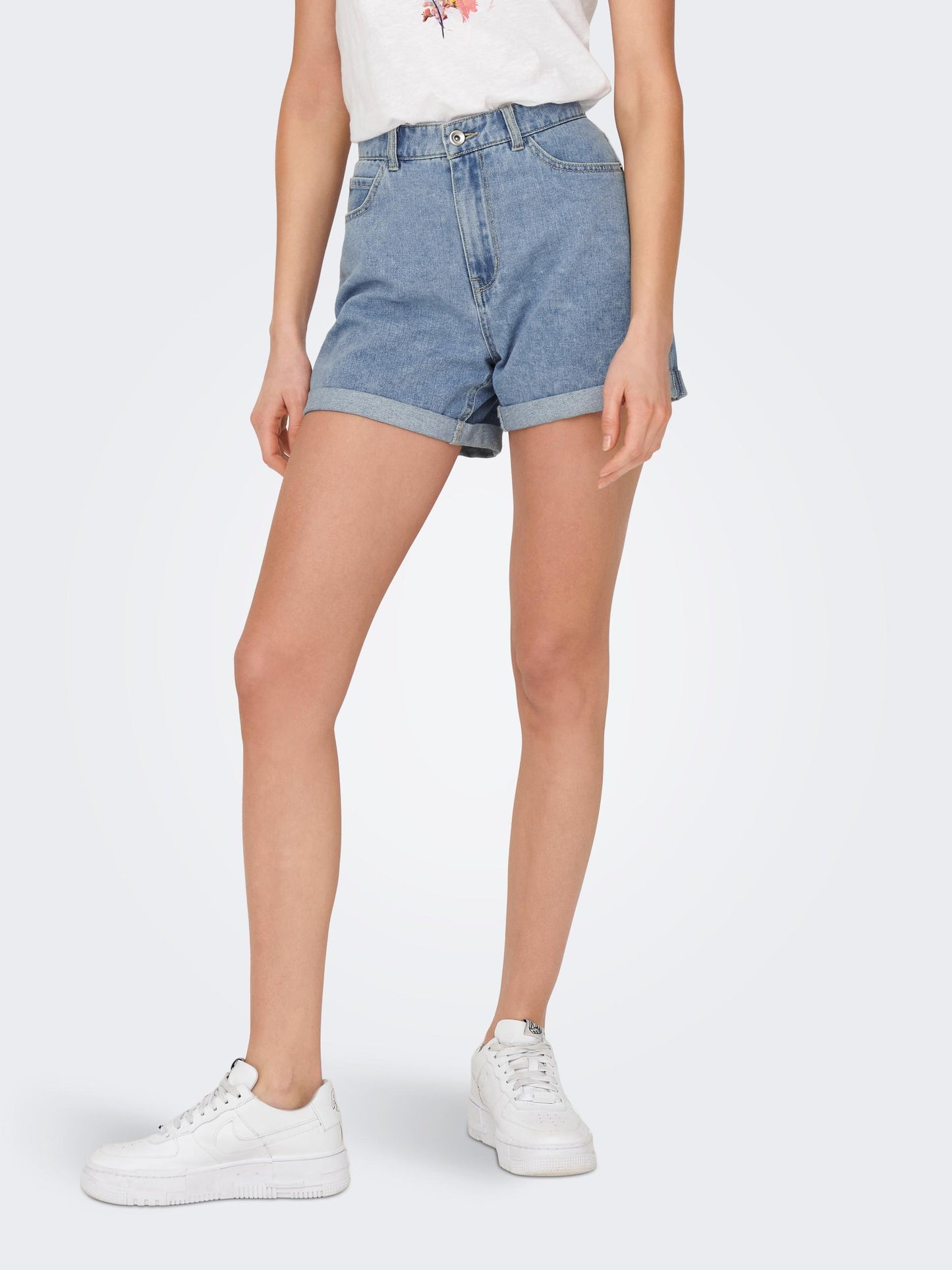 ONLVEGA HW MOM DNM SHORTS NOOS