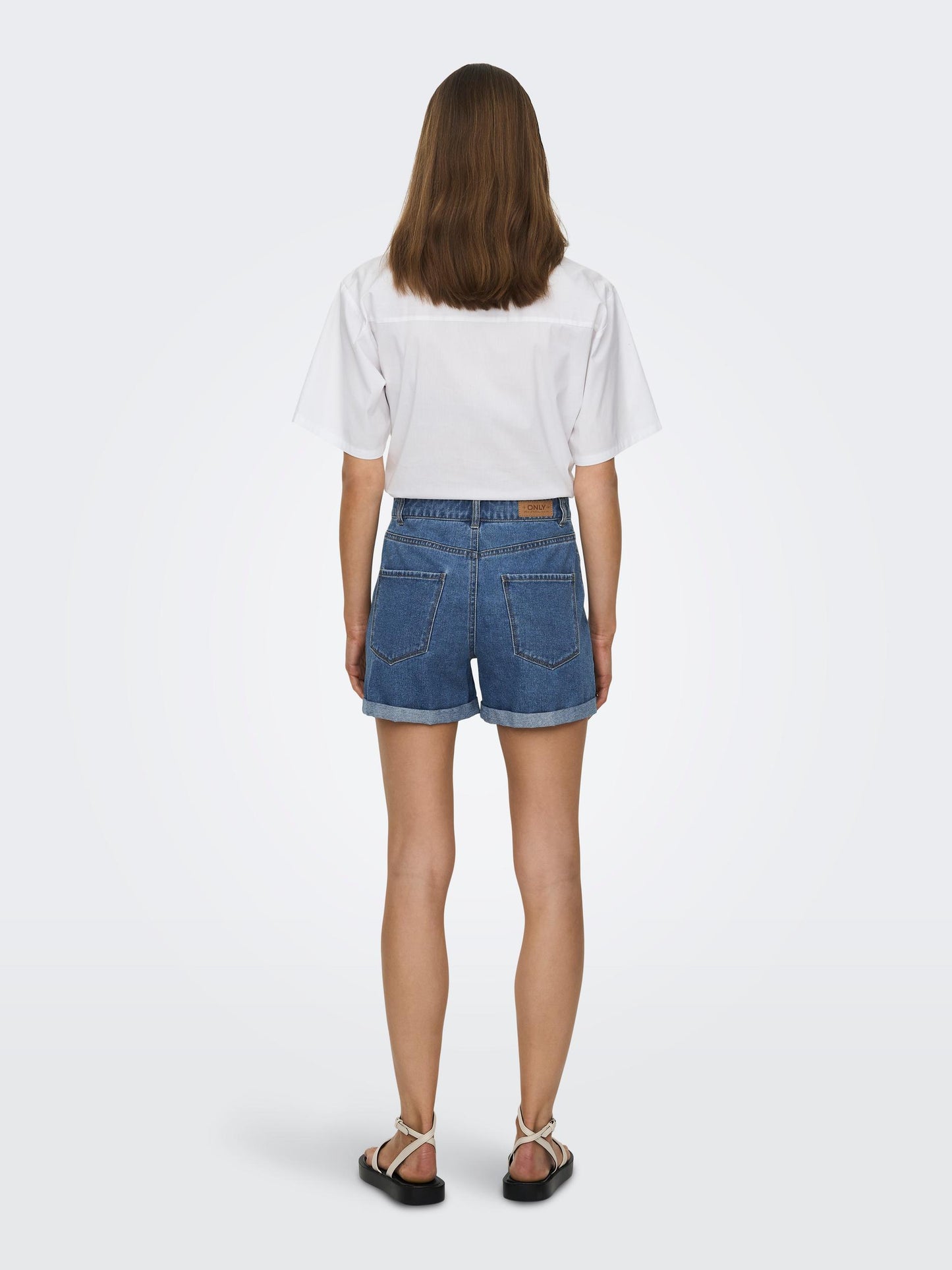 ONLVEGA HW MOM DNM SHORTS NOOS