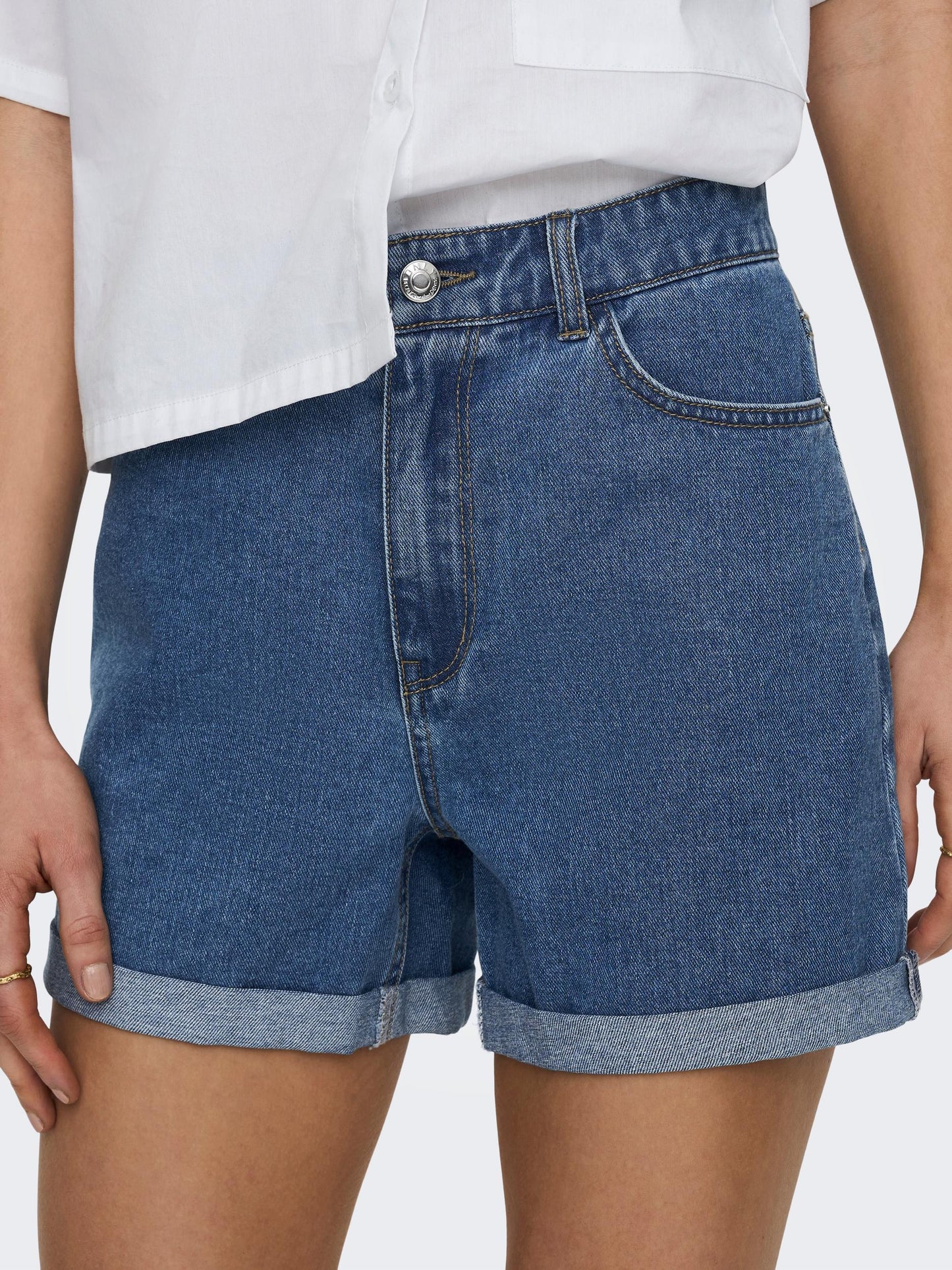 ONLVEGA HW MOM DNM SHORTS NOOS
