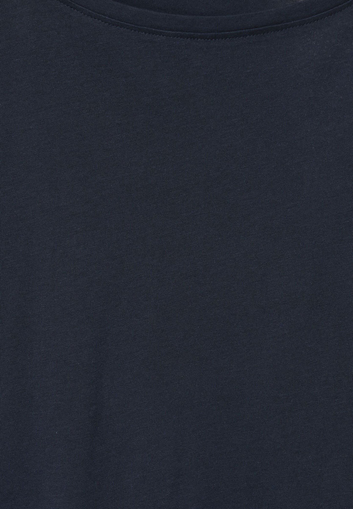 T-Shirt mit Raffdetails