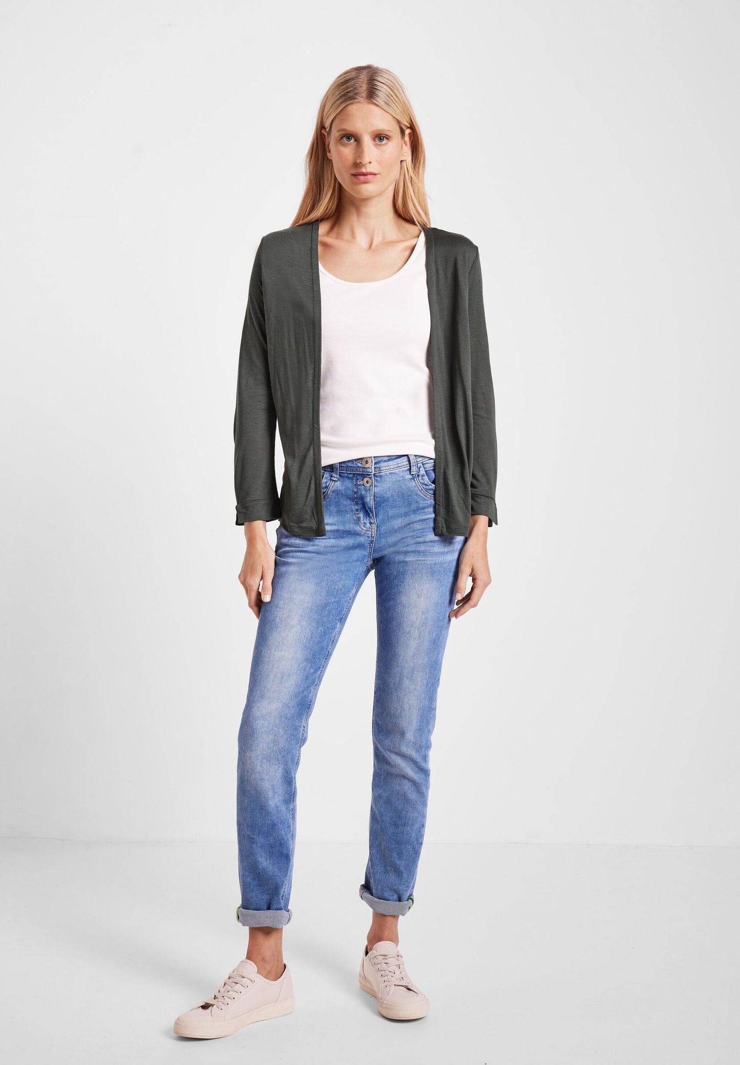 Shirtjacket in Unifarbe