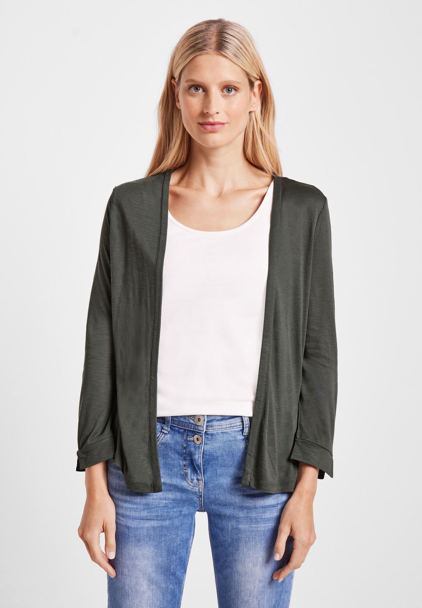 Shirtjacket in Unifarbe