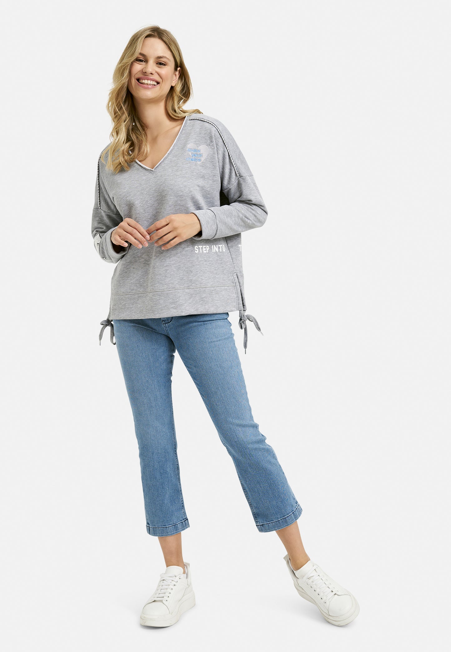 Crazy Sweatshirt Vneck