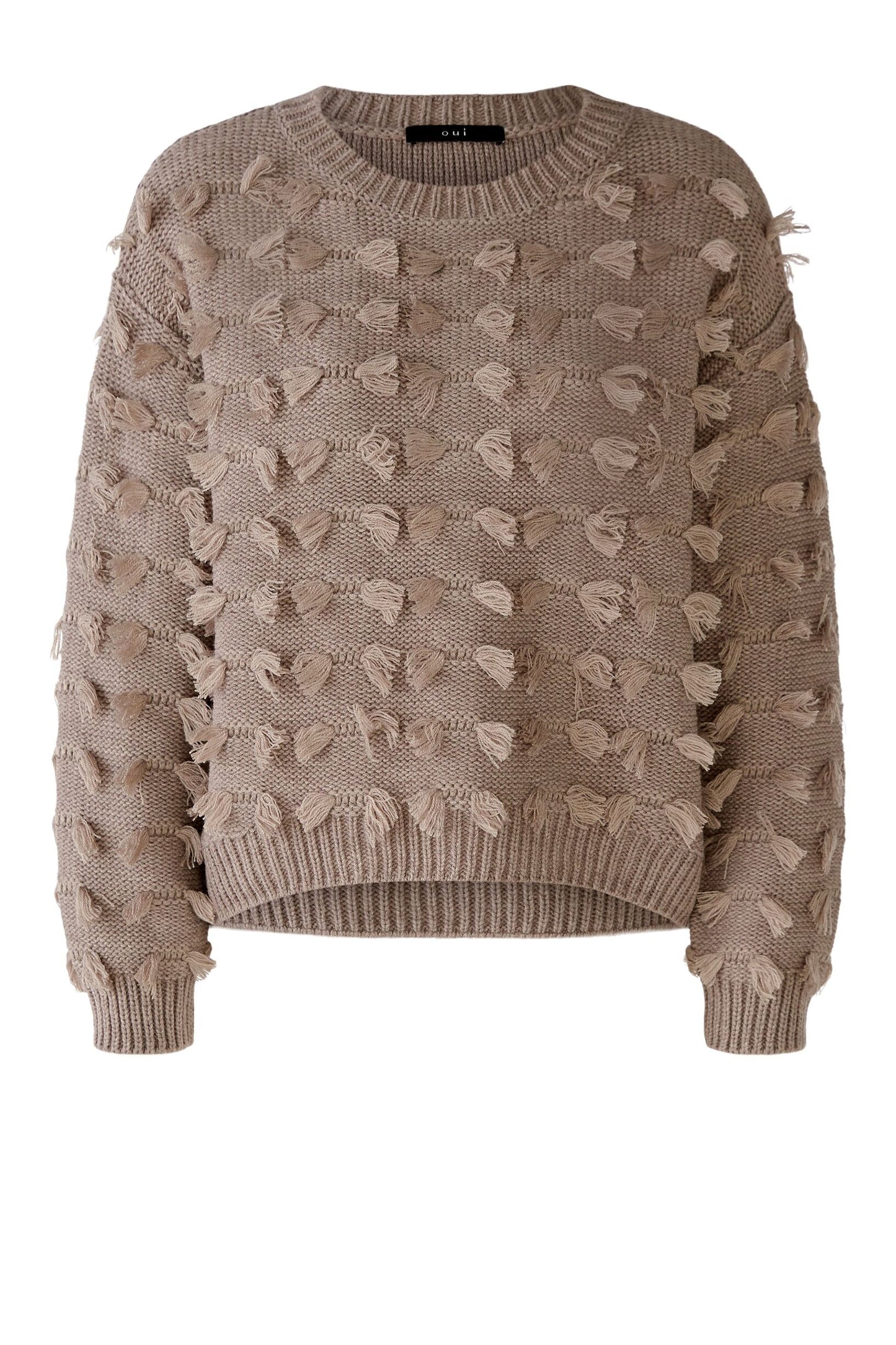 Pullover mit Fransendetail