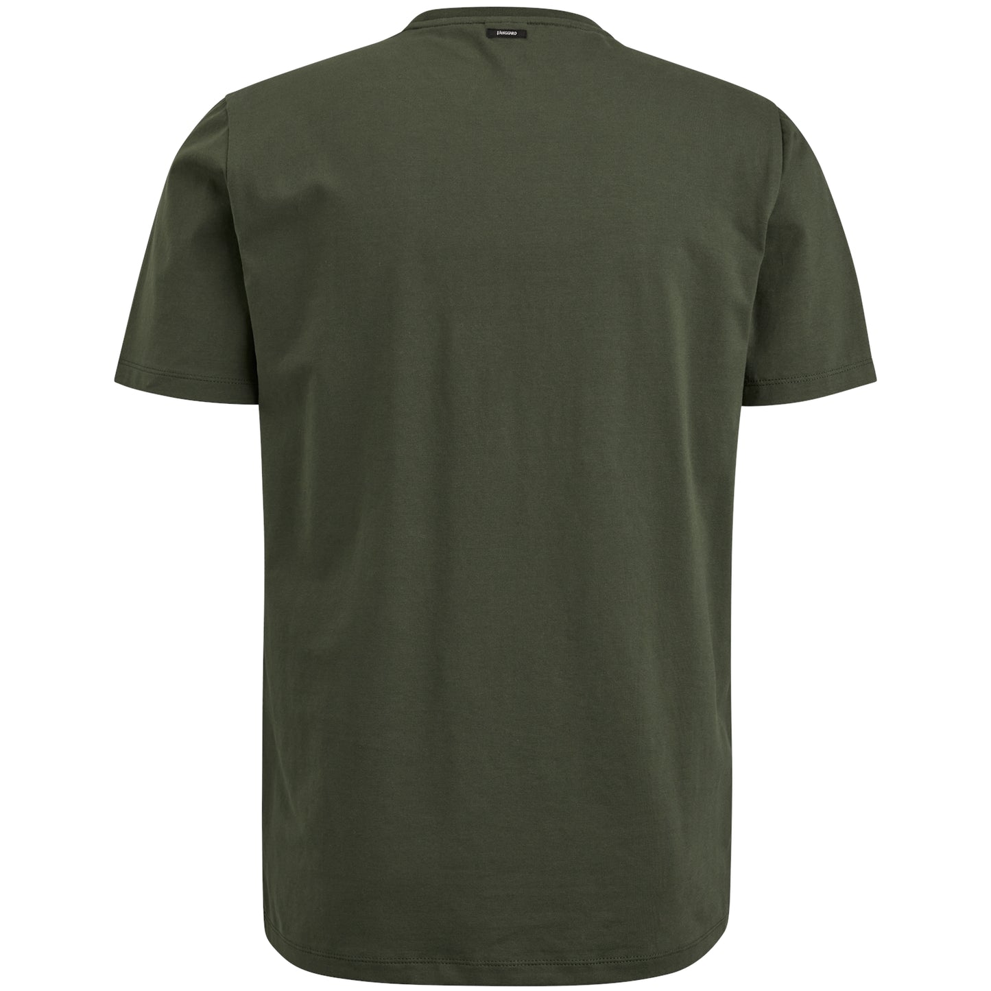 Short sleeve r-neck cotton elastan jersey