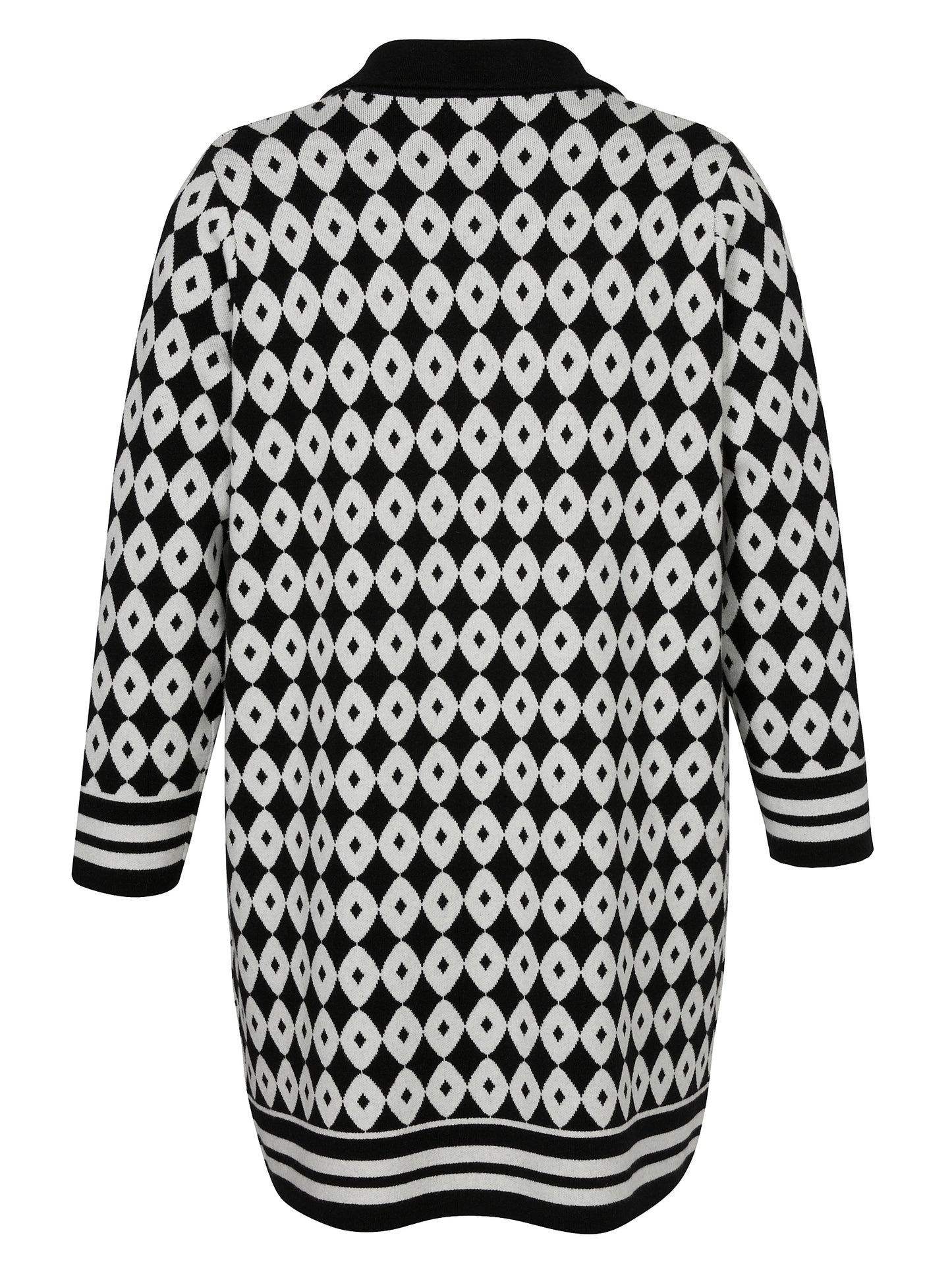 Jacke Revers 1/1 Arm Jacquard