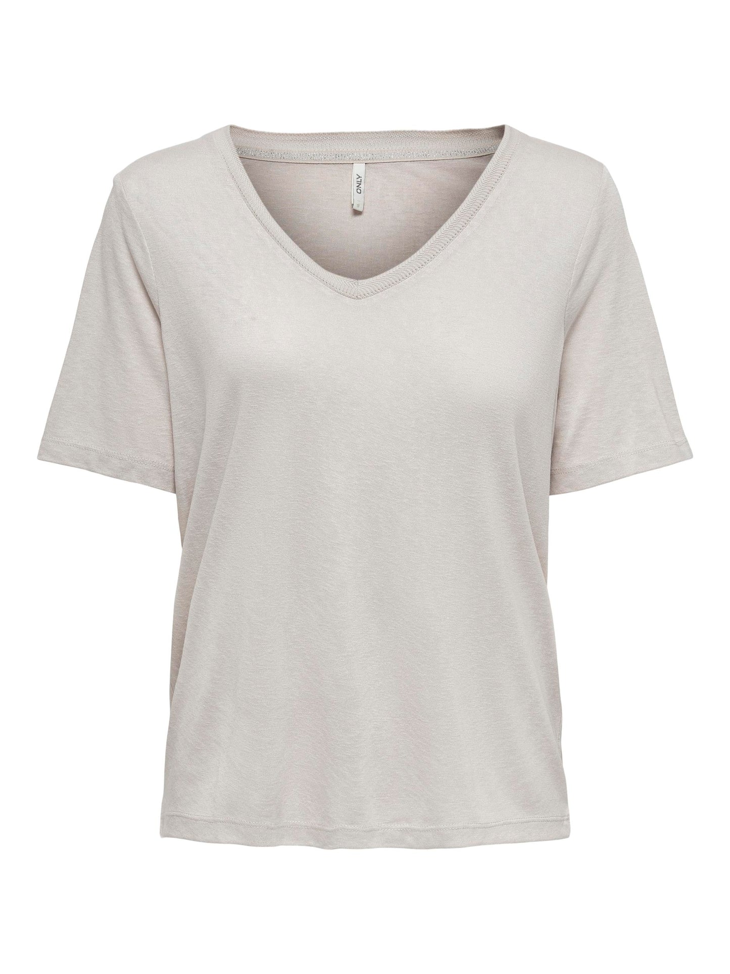 ONLELISE S/S V-NECK TOP JRS NOOS