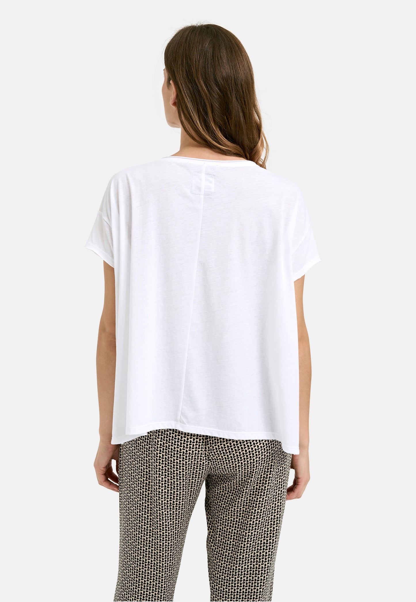 Boxy T-Shirt with inside print