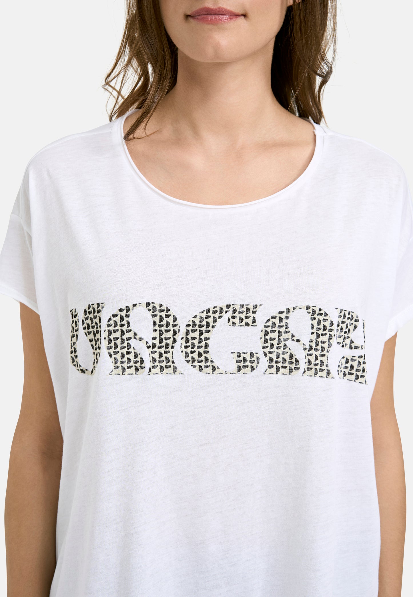 Boxy T-Shirt with inside print