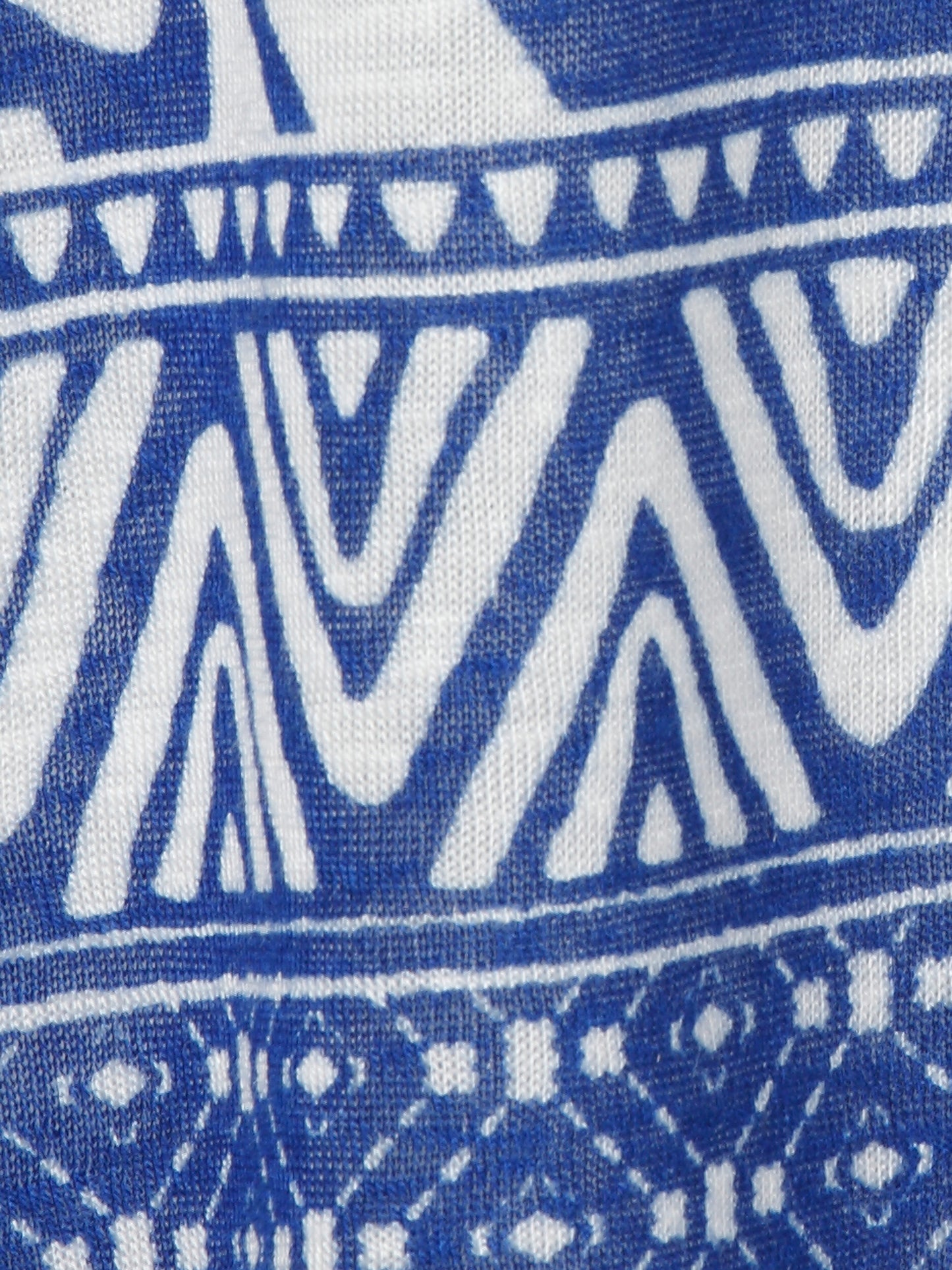 T-Shirt V-Ausschnitt 1/2 Arm Druck