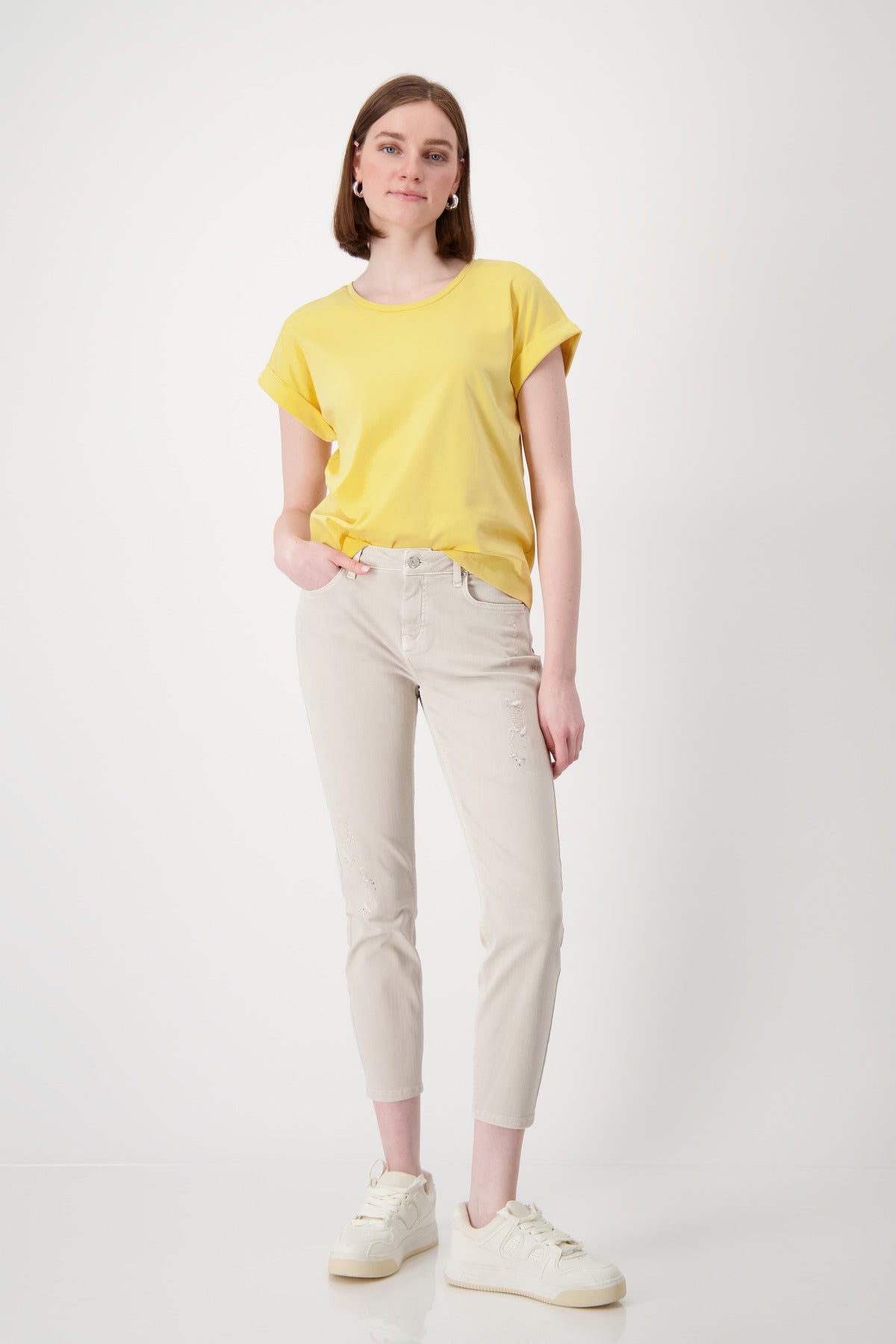 T-Shirt, dry lemon