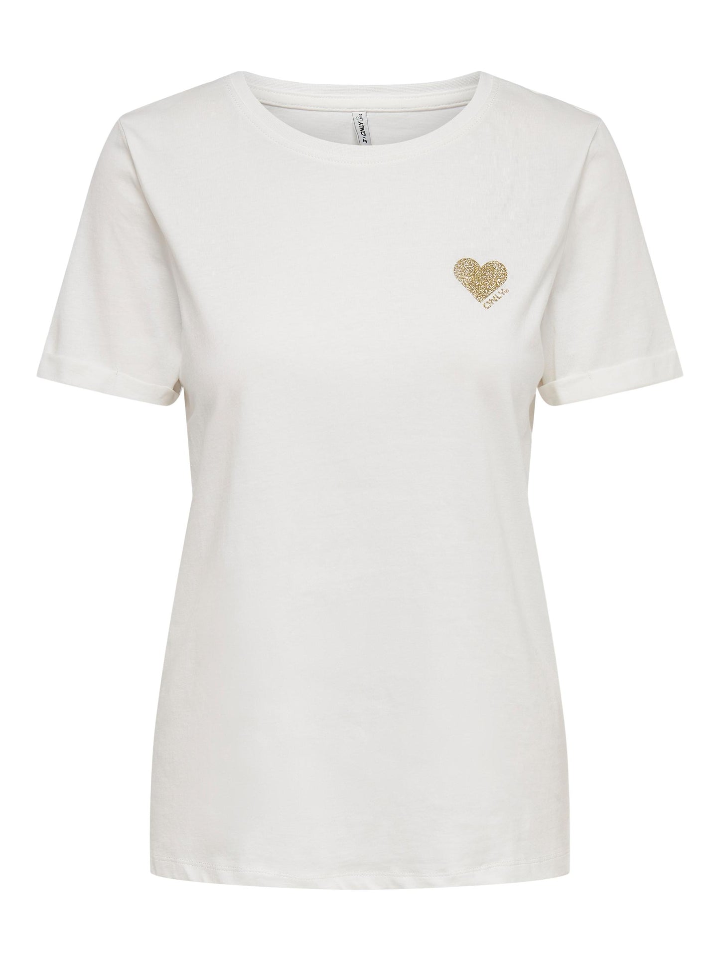 ONLKITA S/S LOGO TOP NOOS