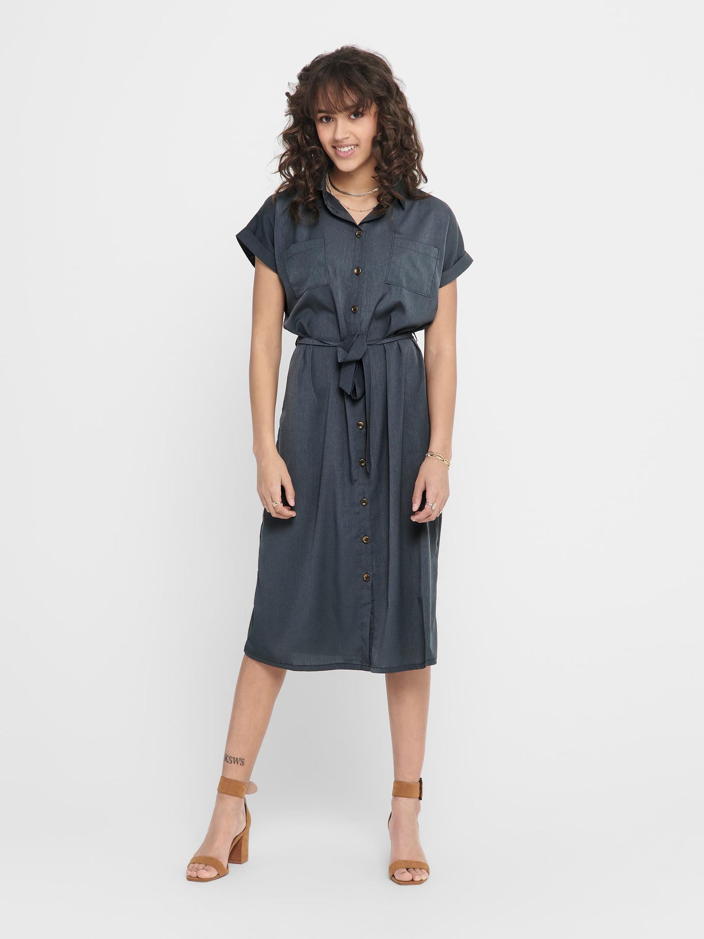 ONLHANNOVER S/S SHIRT DRESS NOOS WVN