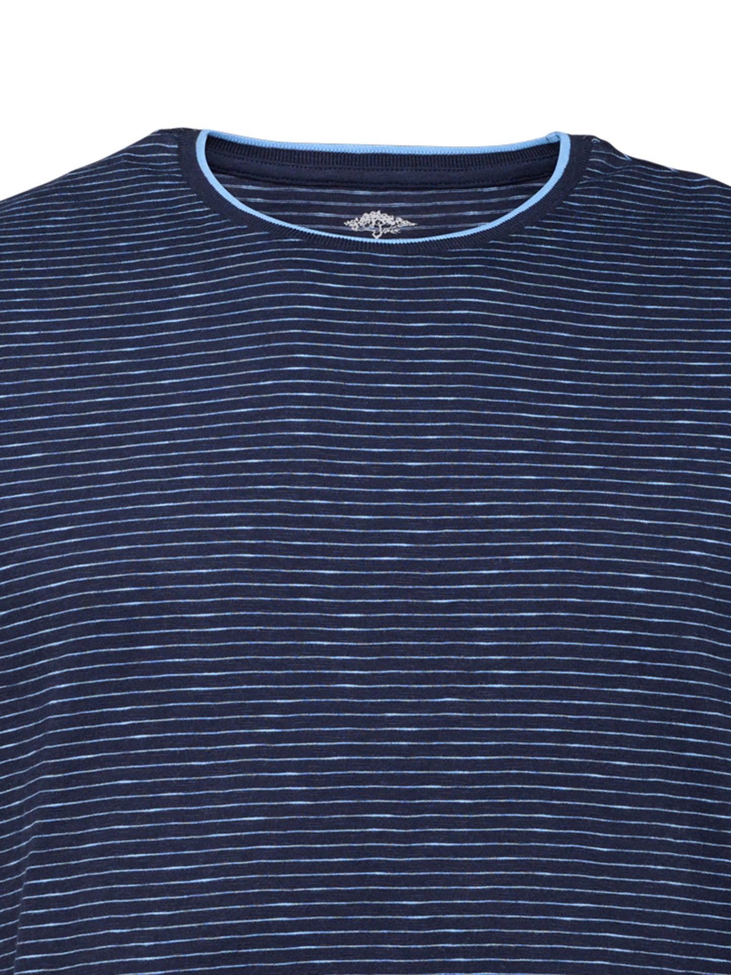 T-Shirt, Slub, Finestripe