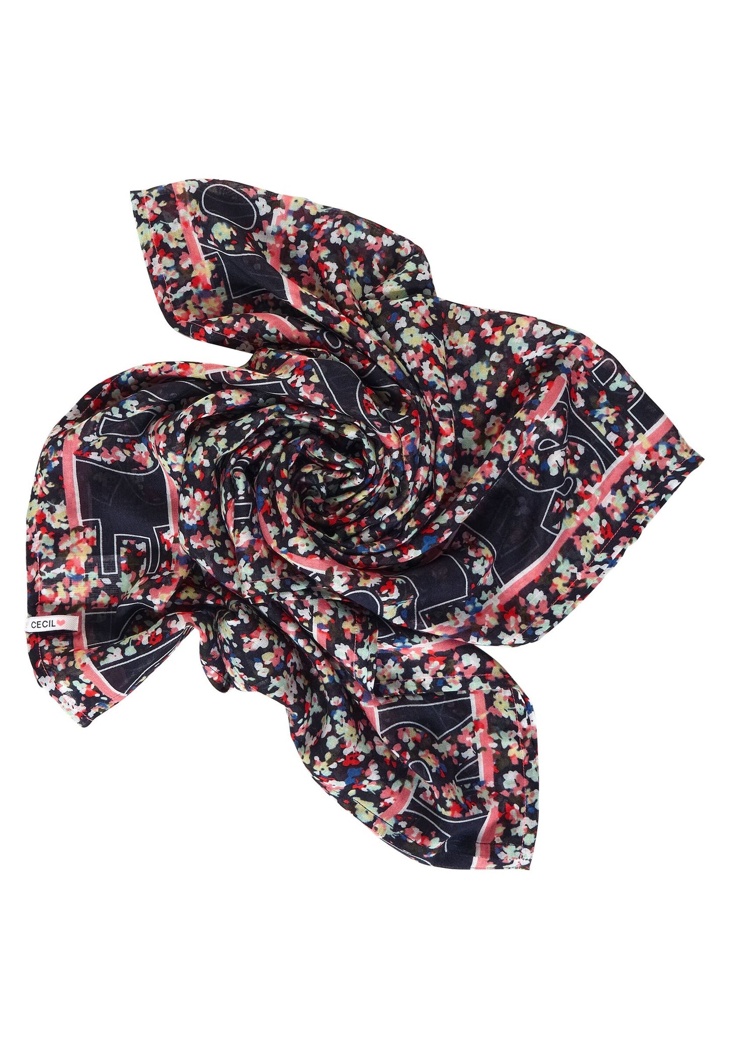 Milles Fleurs Print Loop