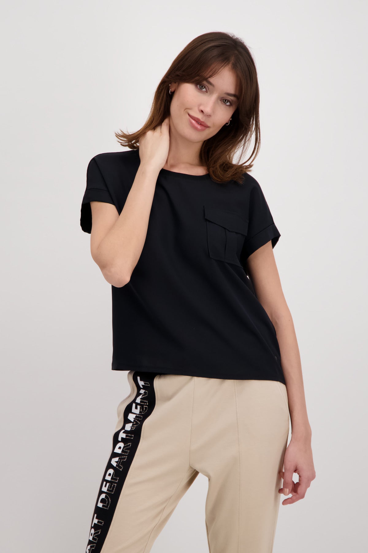 Bluse, schwarz