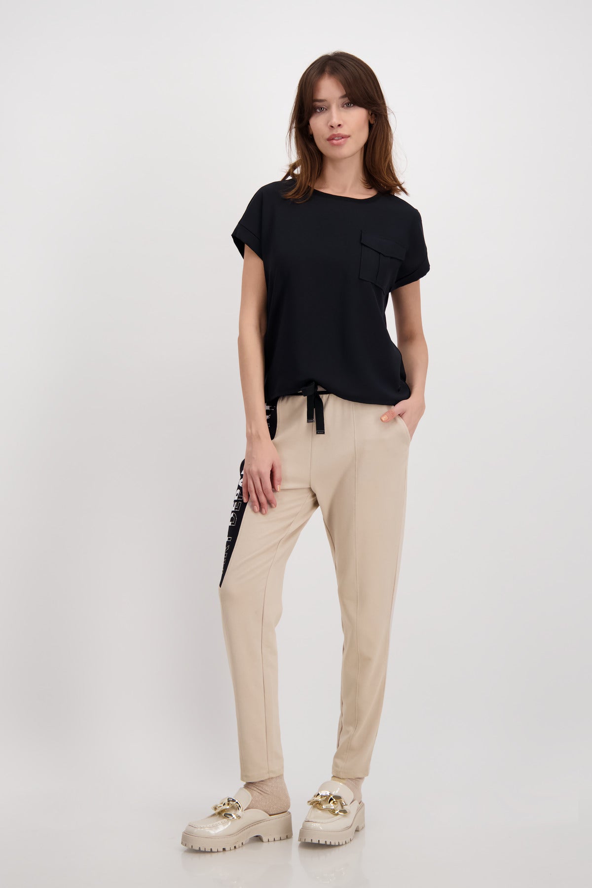 Bluse, schwarz