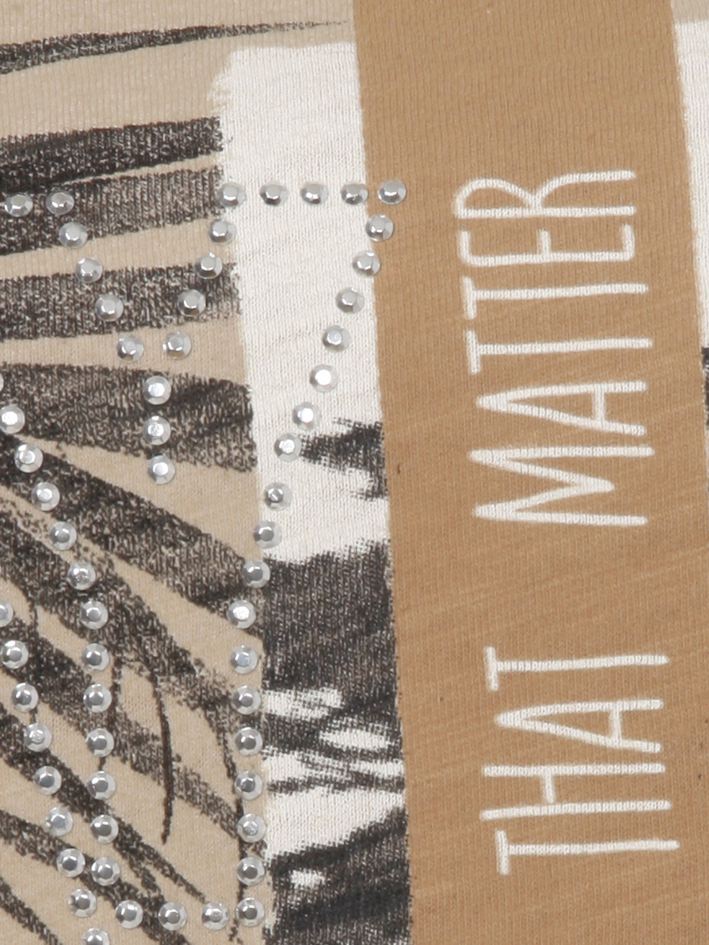 T-Shirt Rundhals 1/2 Arm Motiv Schmuck