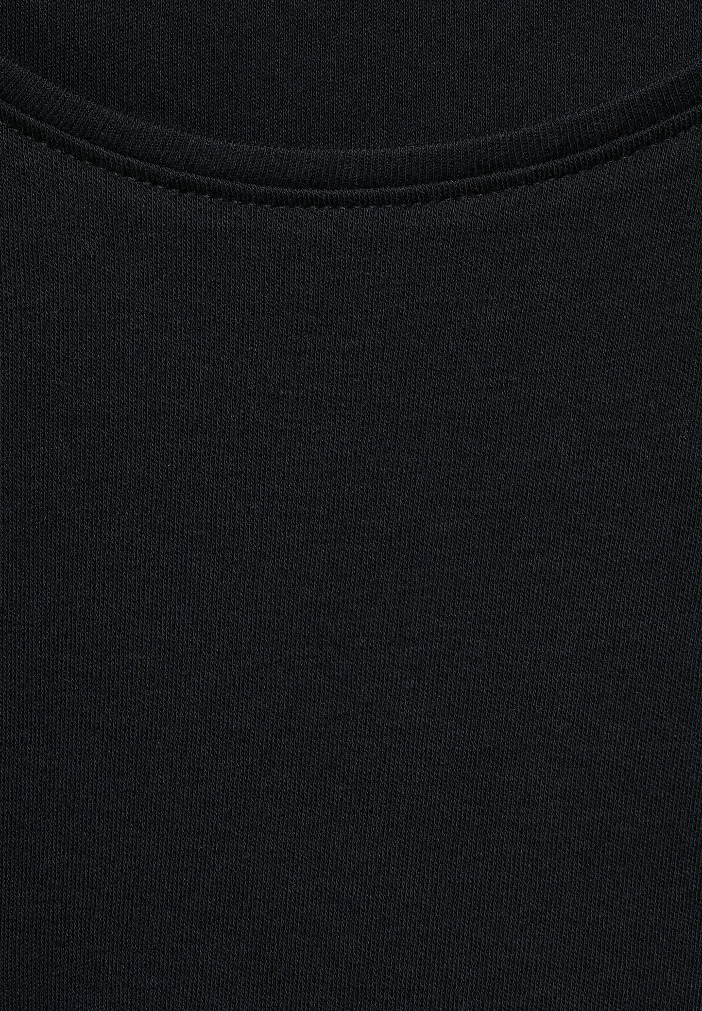 T-Shirt in Unifarbe