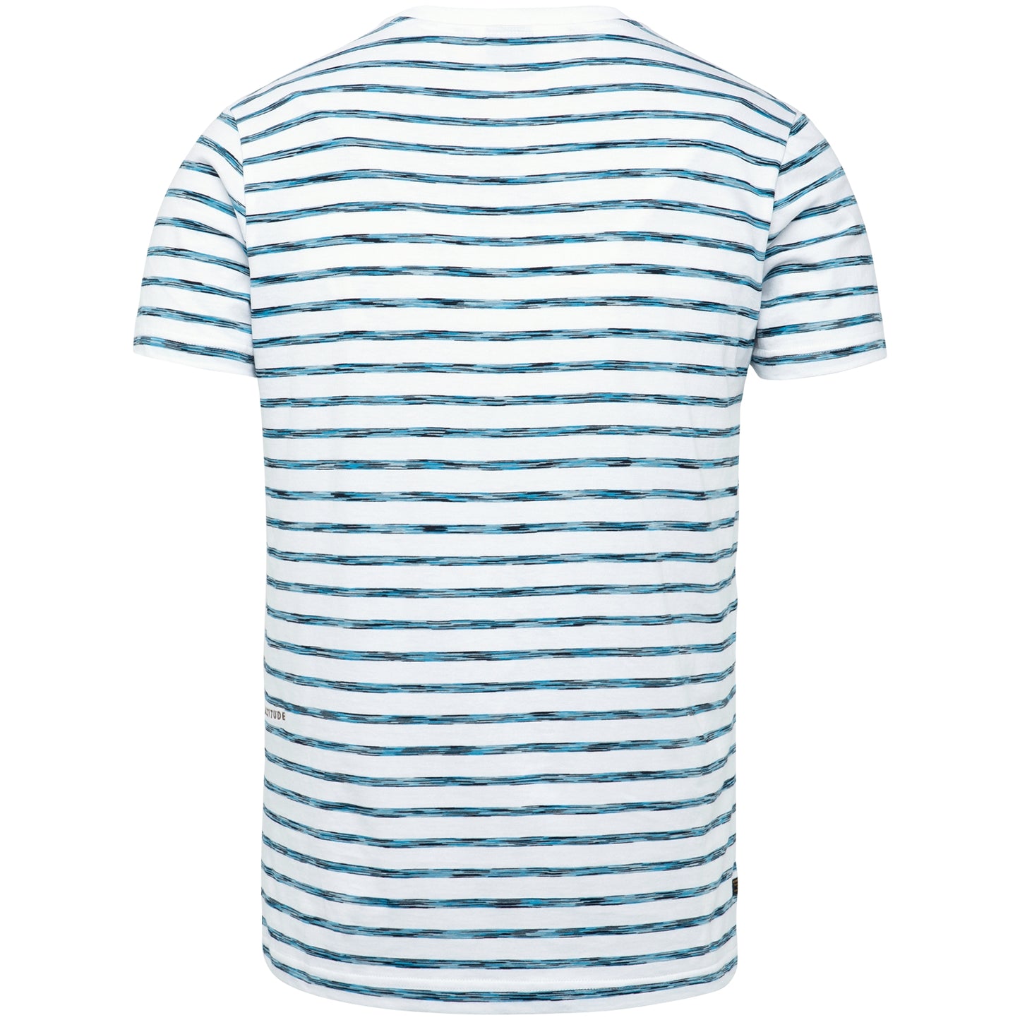 Short sleeve r-neck space yd striped jersey
