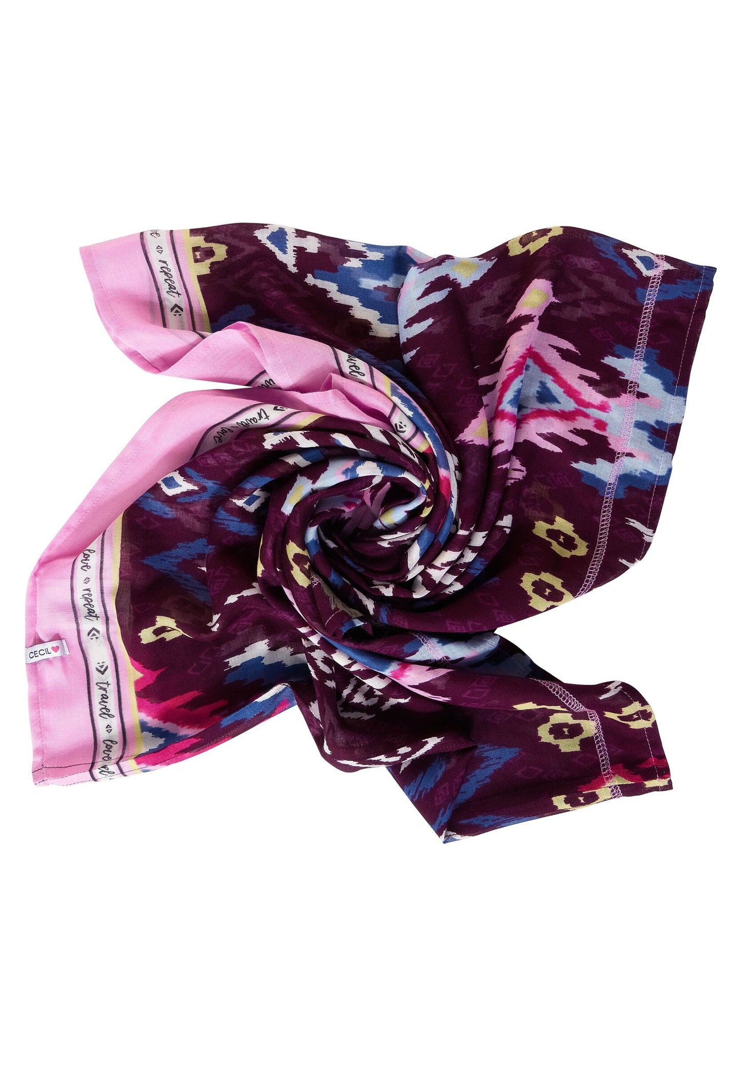 Loopschal mit Print