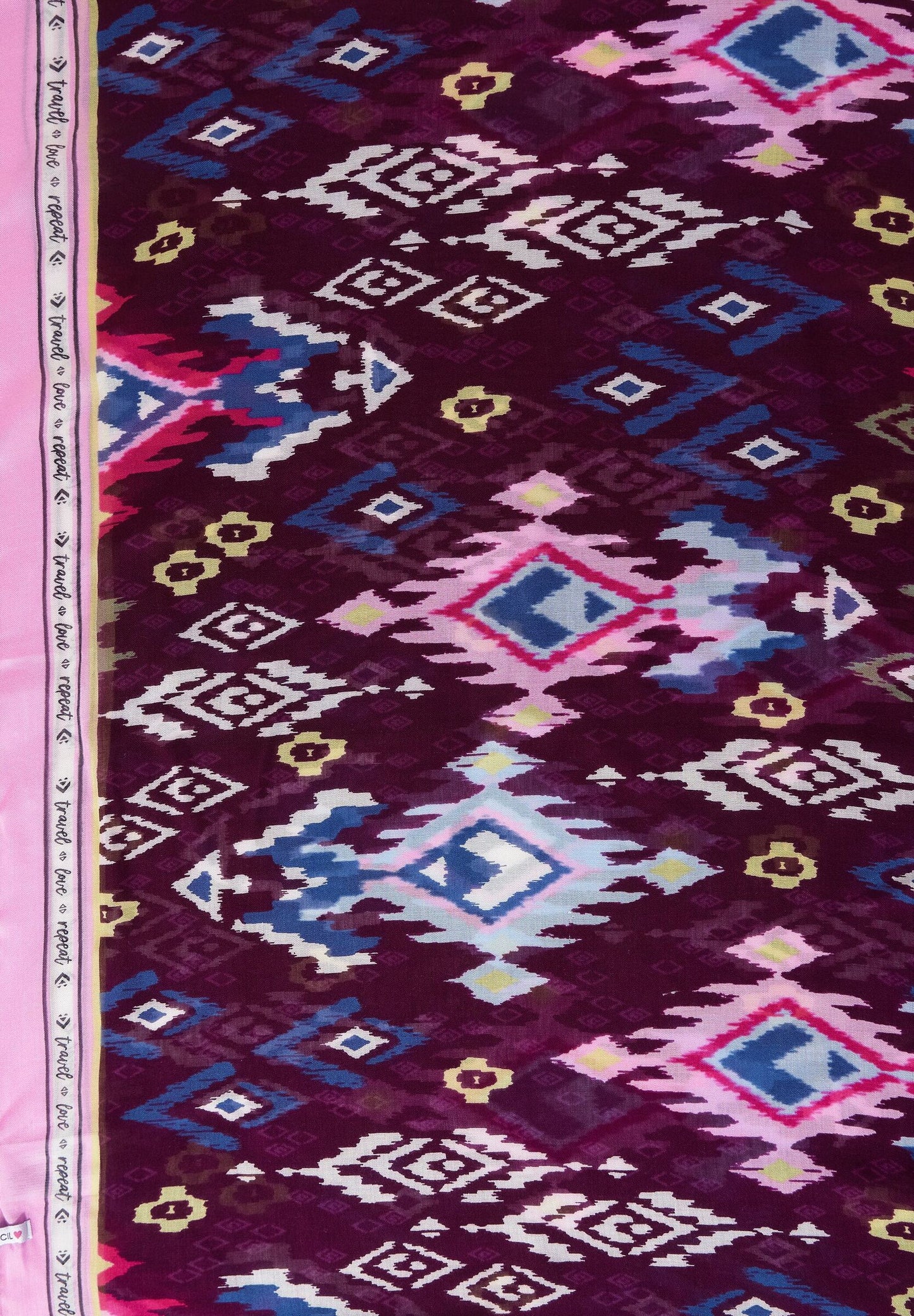 Loopschal mit Print