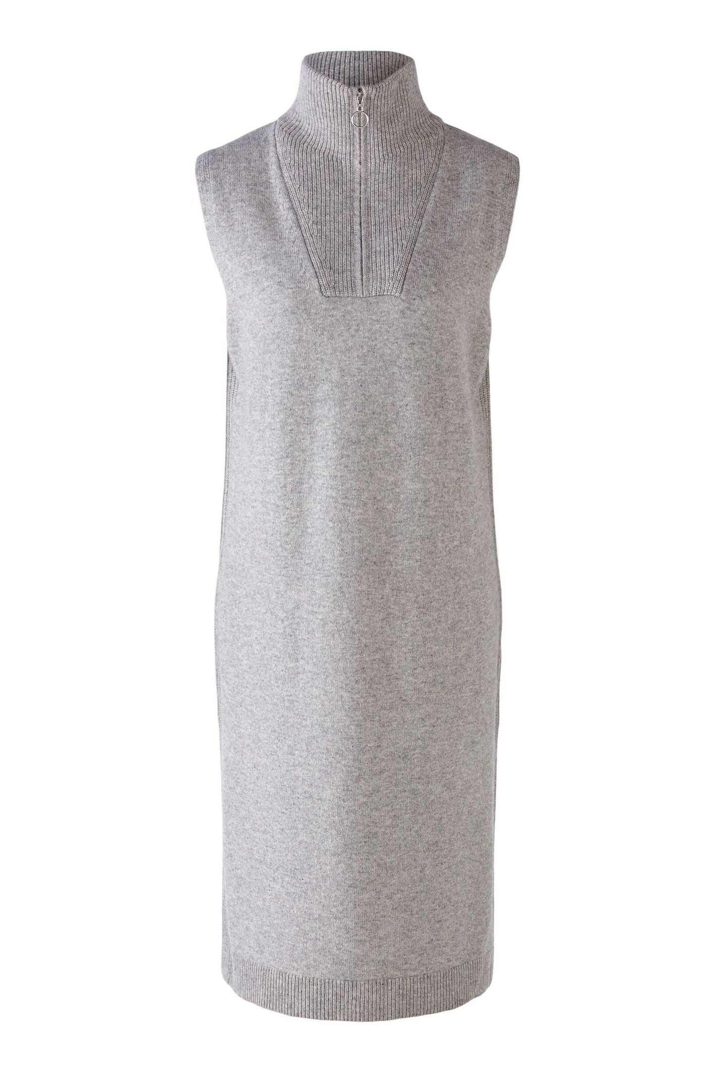 Strickkleid mit Stehkragen