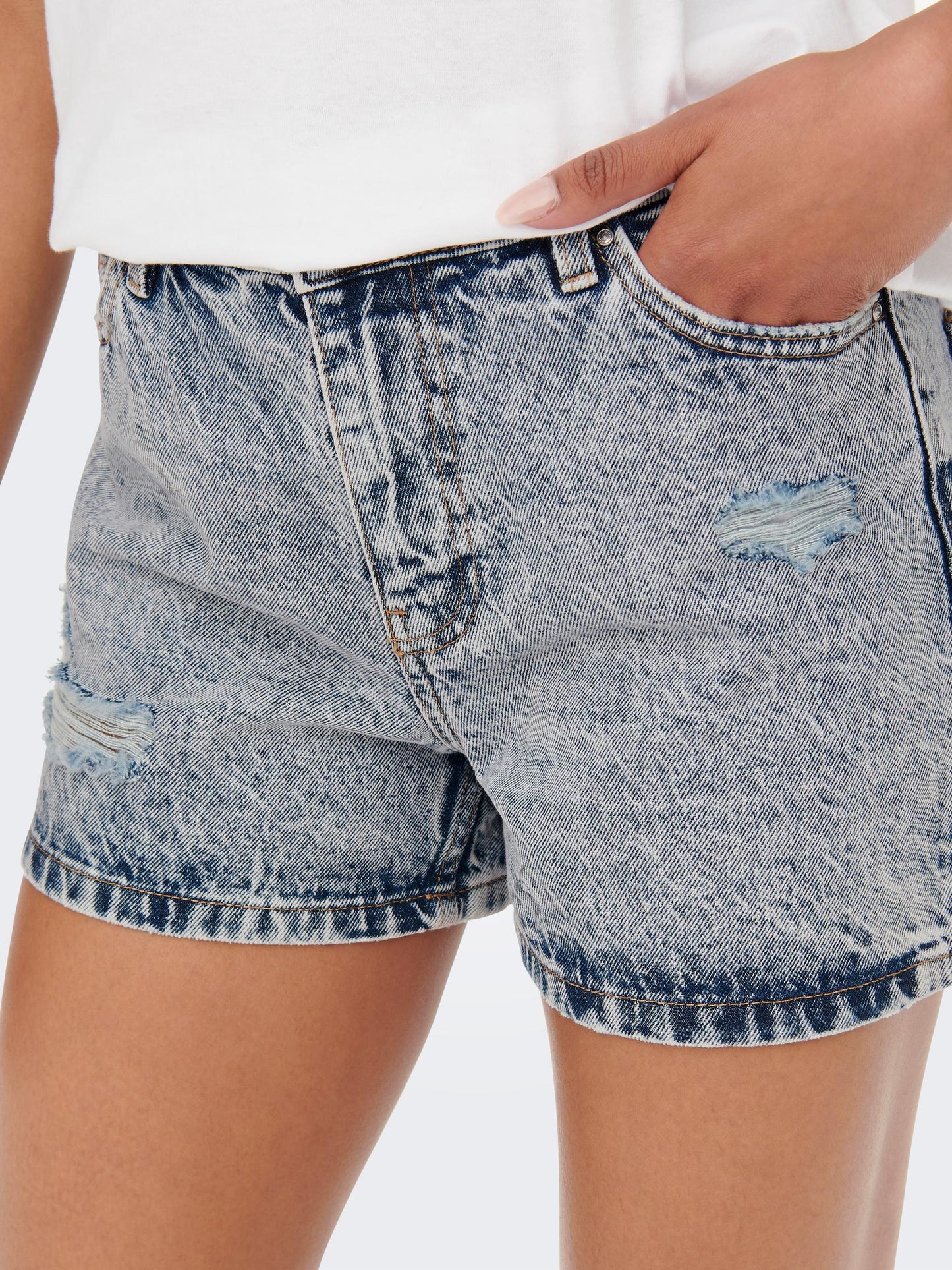 ONLJAGGER HW MOM DNM SHORTS NOOS