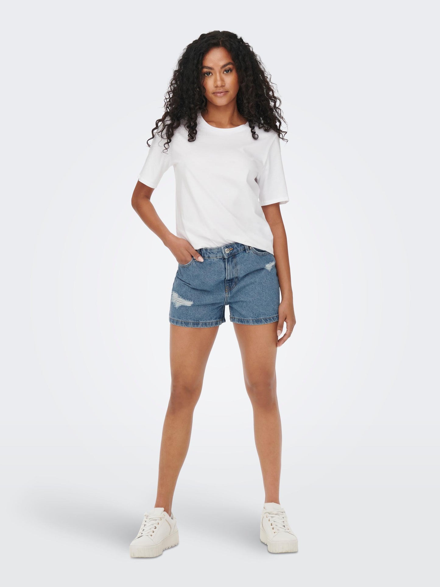ONLJAGGER HW MOM DNM SHORTS NOOS