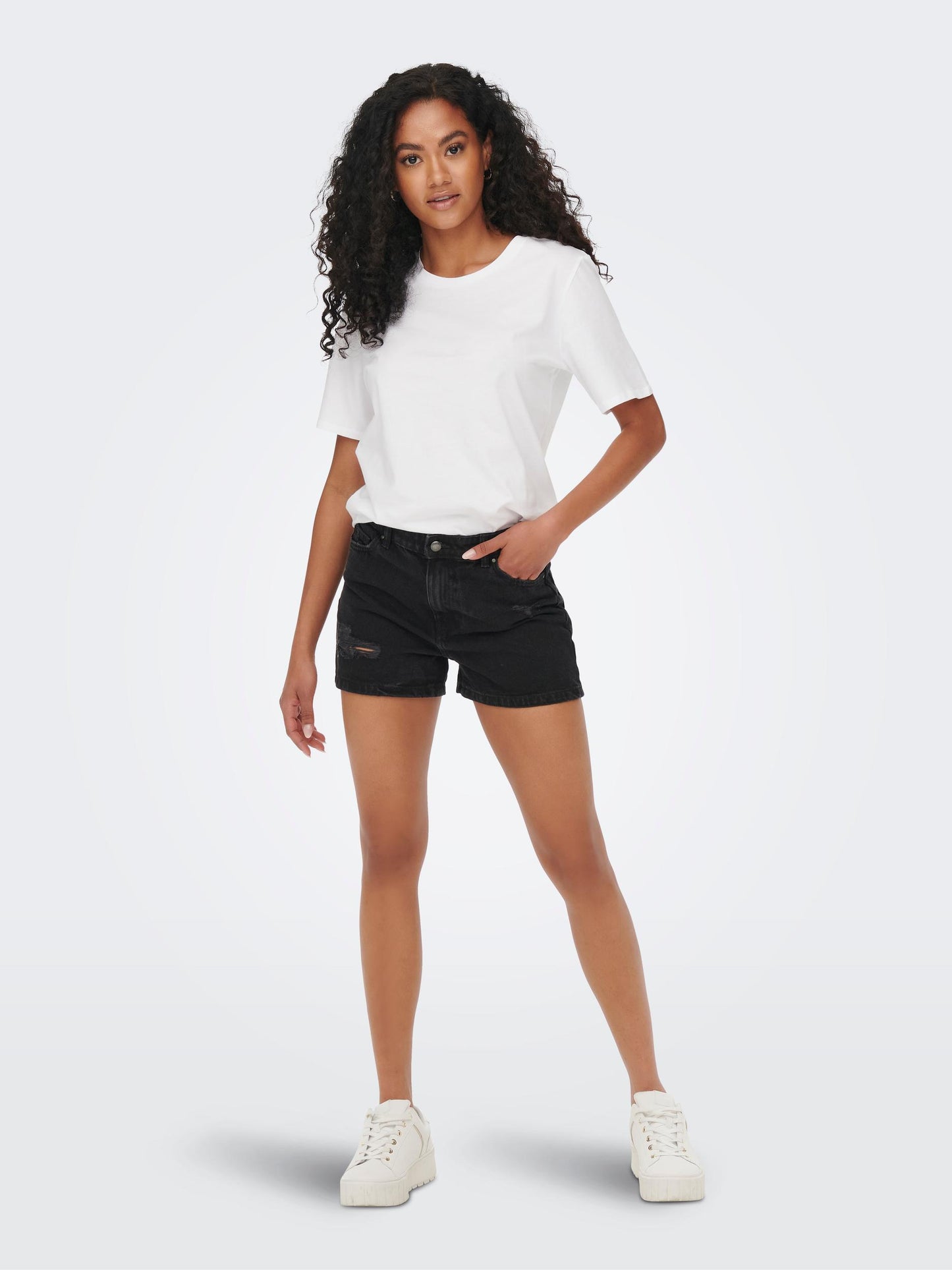 ONLJAGGER HW MOM DNM SHORTS NOOS
