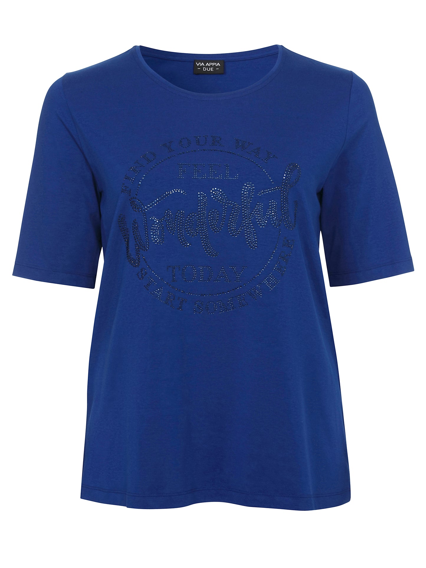 T-Shirt Rundhals 1/2 Arm Motiv