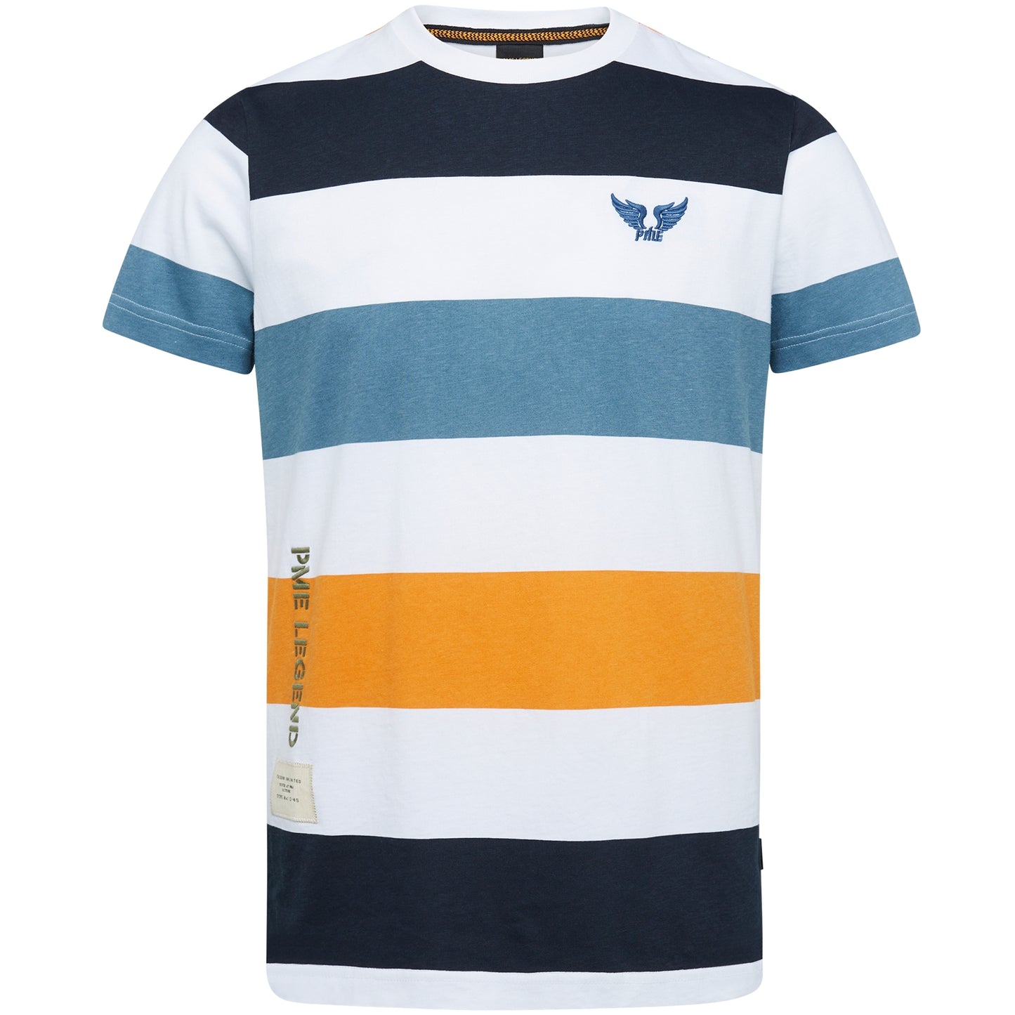 Short sleeve r-neck open end jersey printed