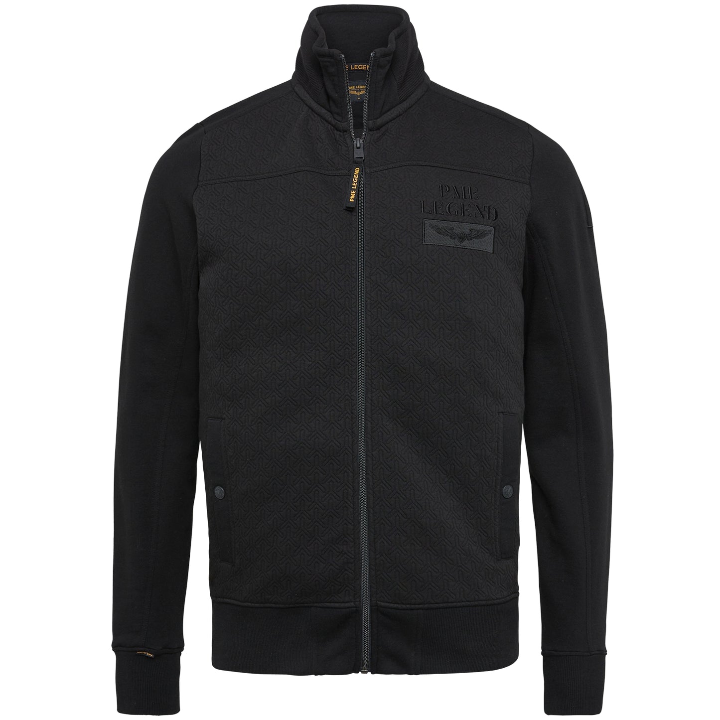 Zip Jacket Jacquard Interlock Swea