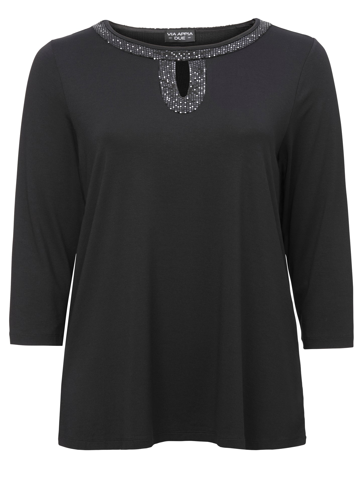 T-Shirt Rundhals 3/4 Arm