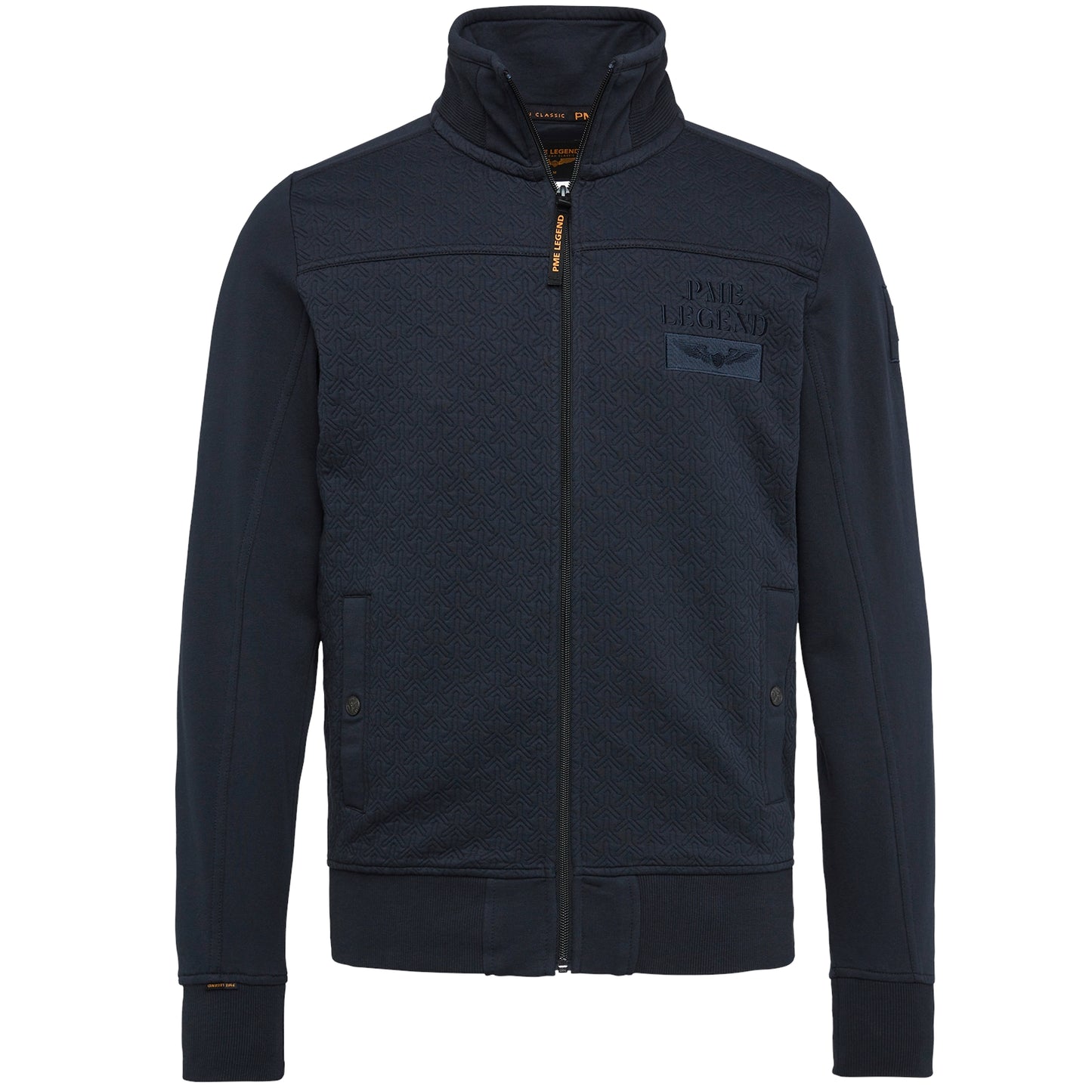 Zip Jacket Jacquard Interlock Swea