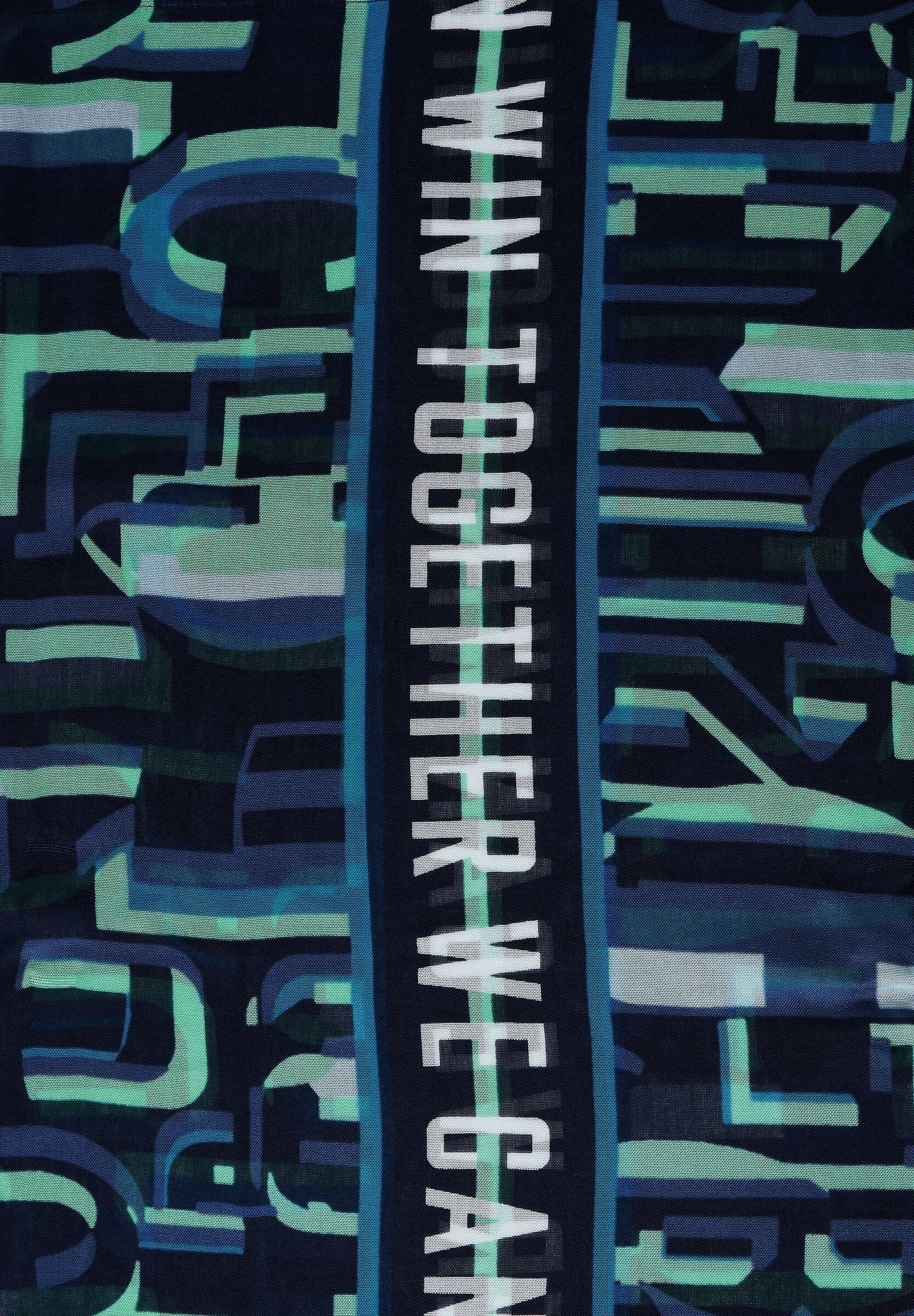 Loop mit Allover Print