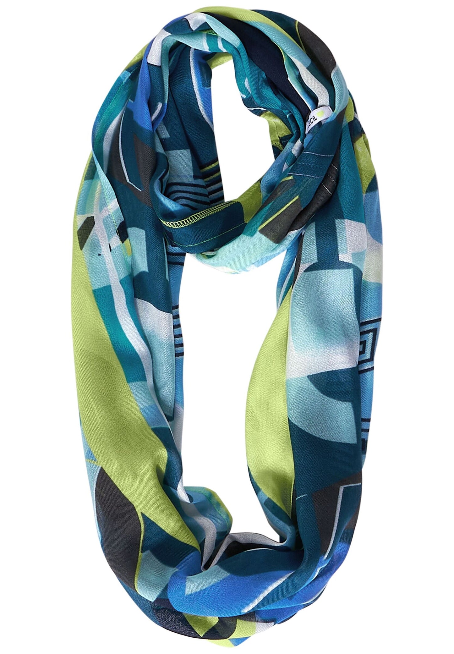 Loopschal mit Allover-Print