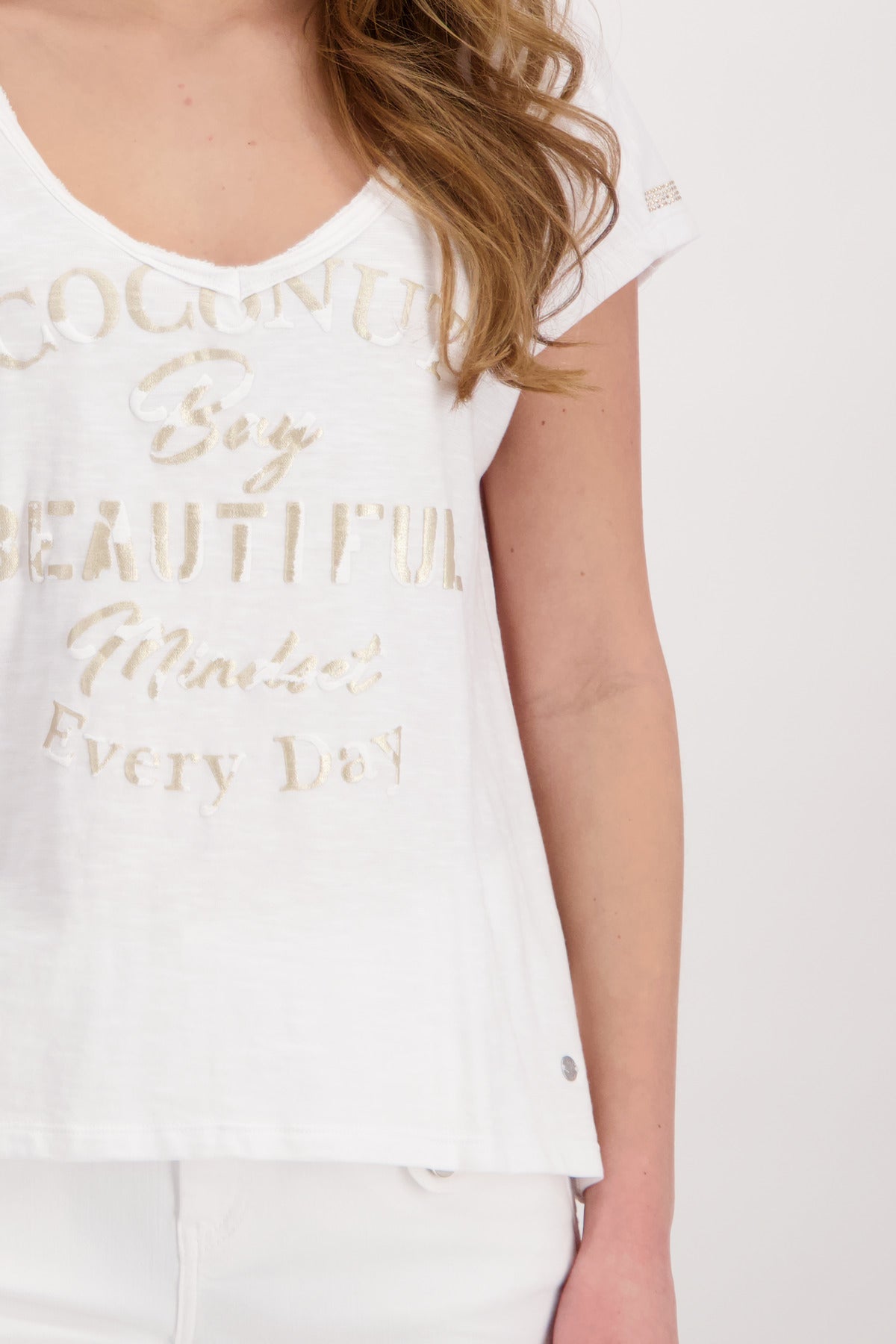 T-Shirt, weiss