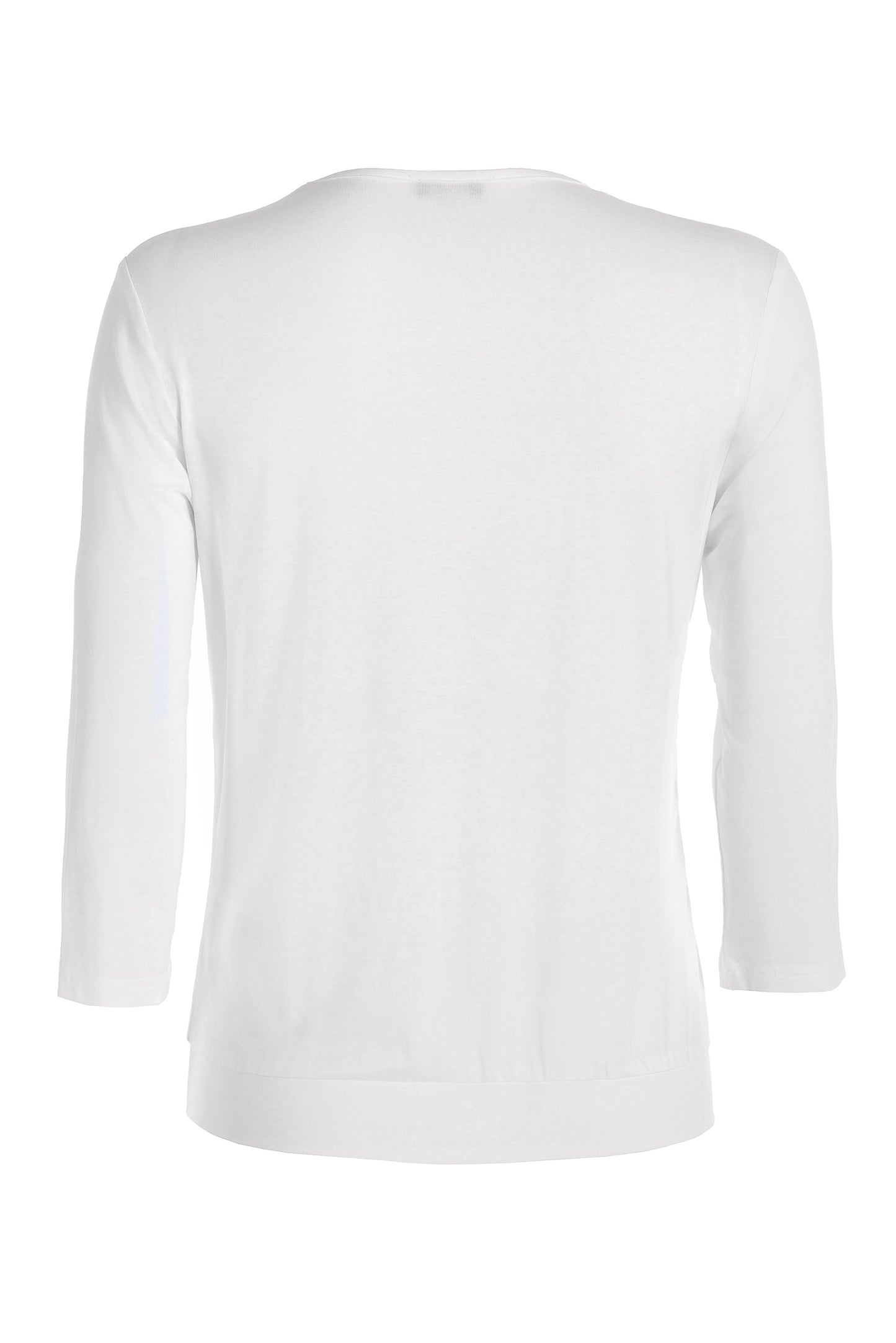 Blusenshirt NOS mit unterlegtem Vorderteil