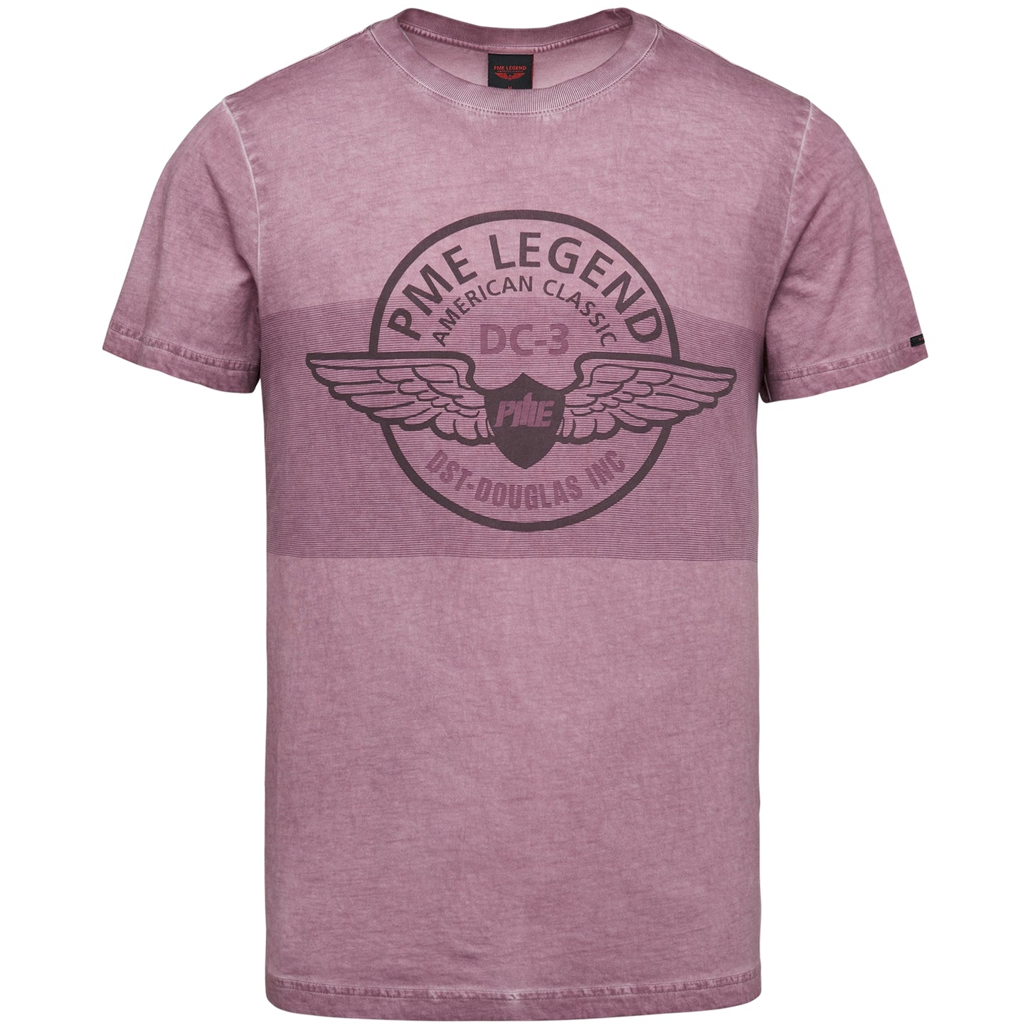 Short sleeve r-neck single jersey cold dye