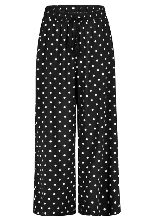 DOB Hose,weites Bein Style ,, graphic: green-white