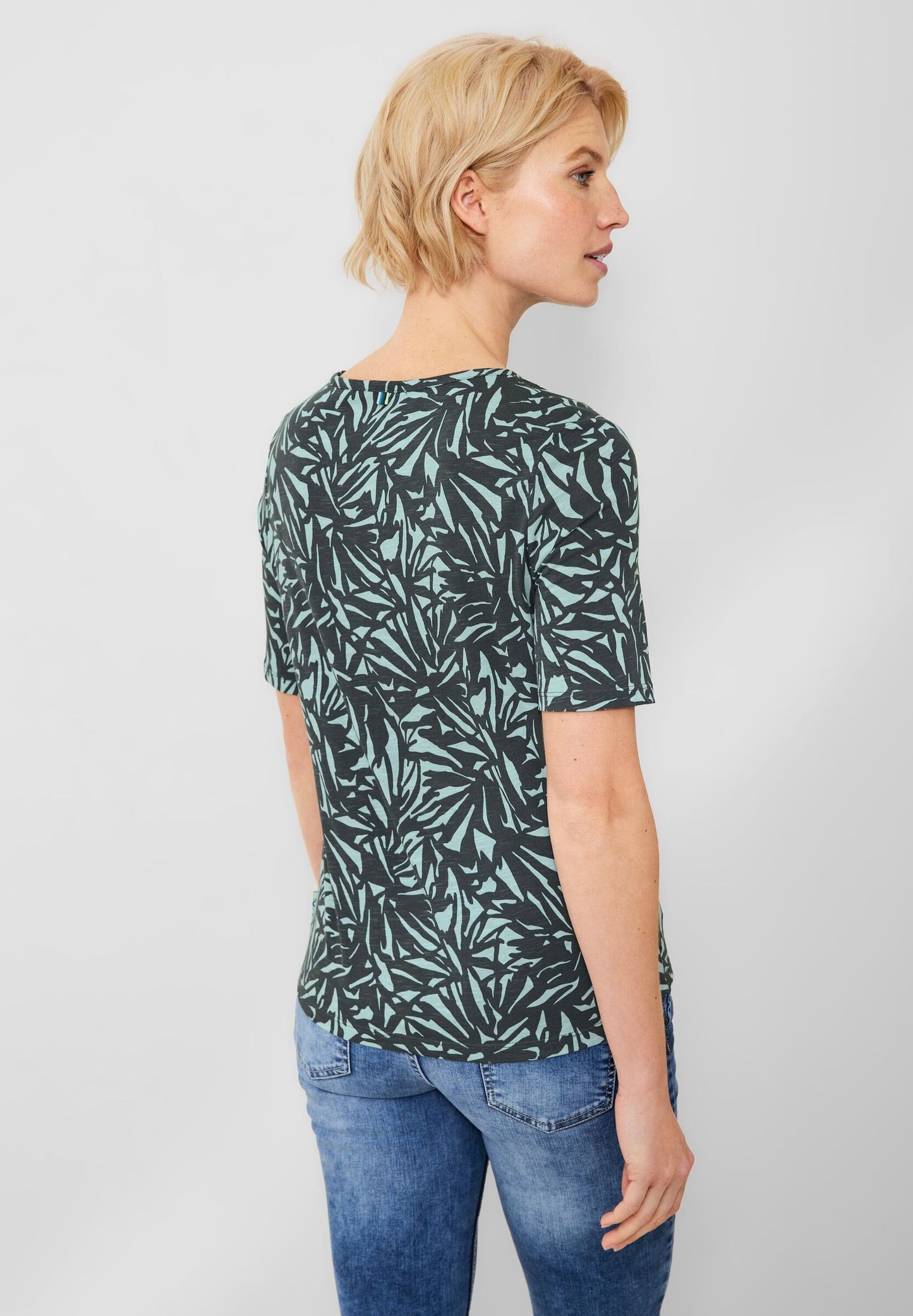 Tunikashirt mit Alloverprint