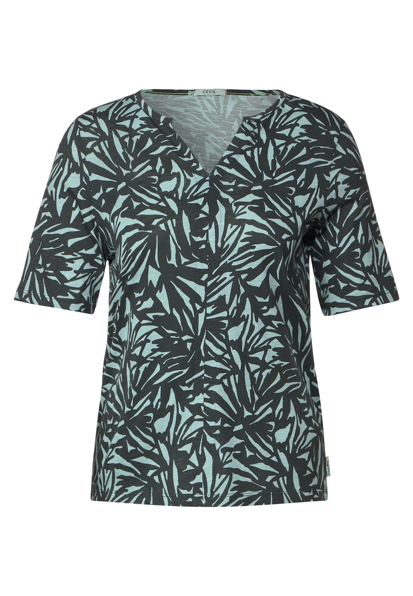 Tunikashirt mit Alloverprint