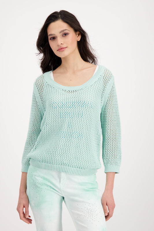 Pullover, fresh mint